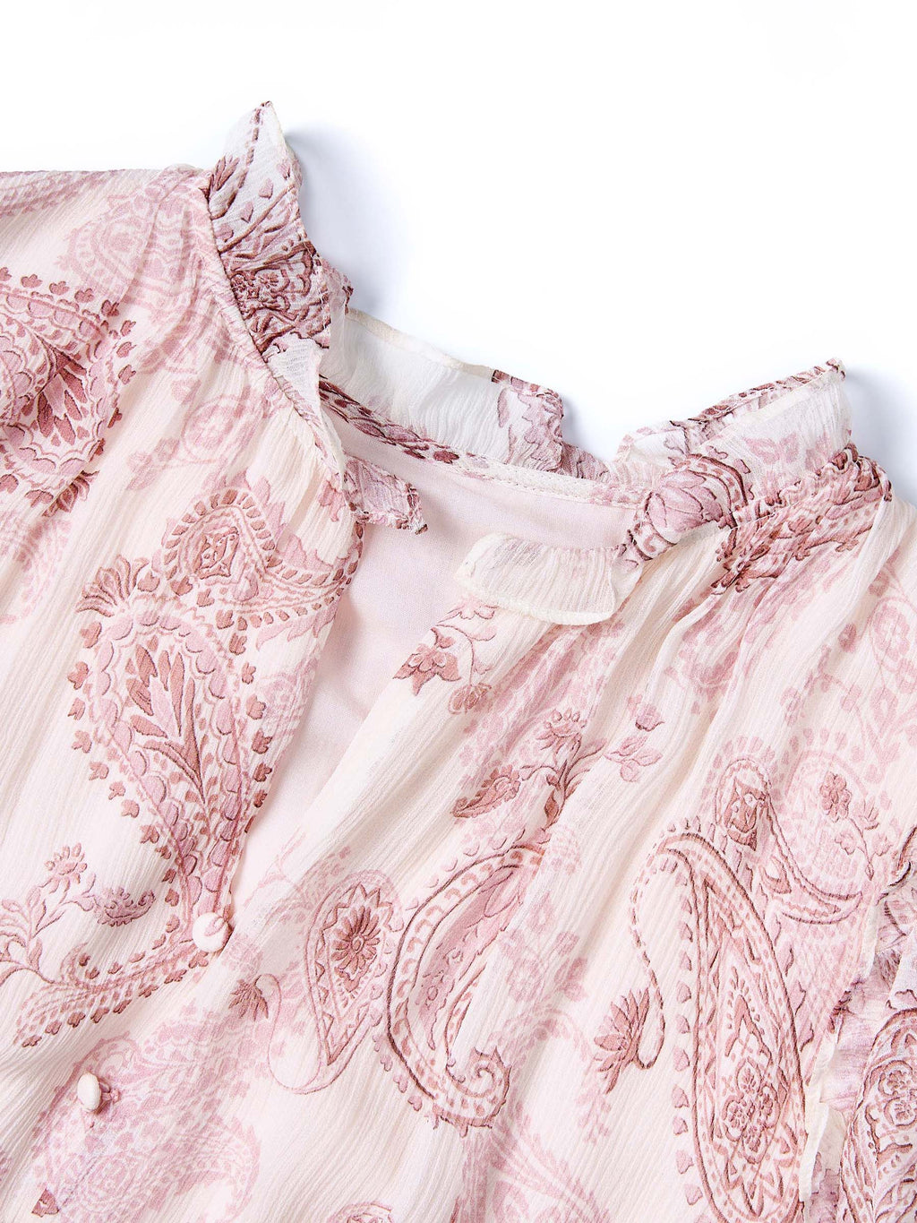 Back-Tie Ruffle Sleeve Dress