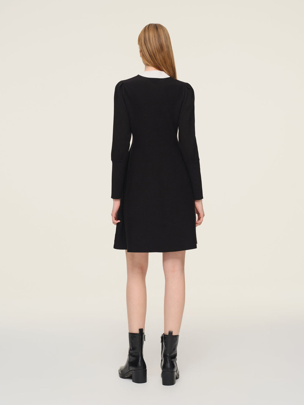 Tencel Tie-Front Mini Dress