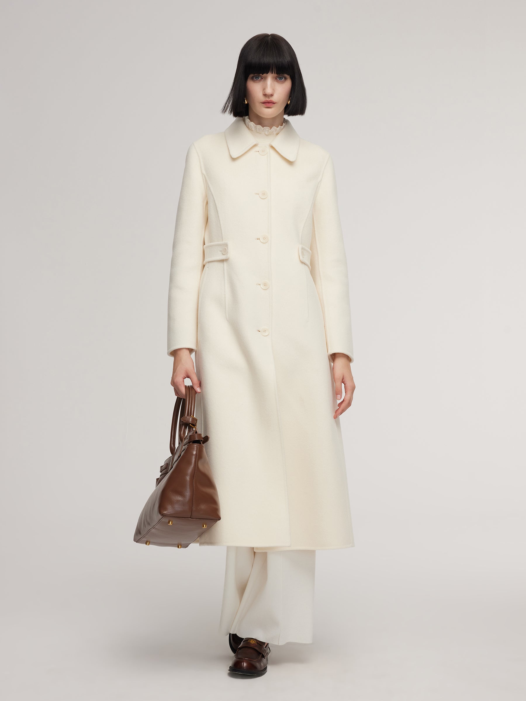 Cashmere Wool Overcoat