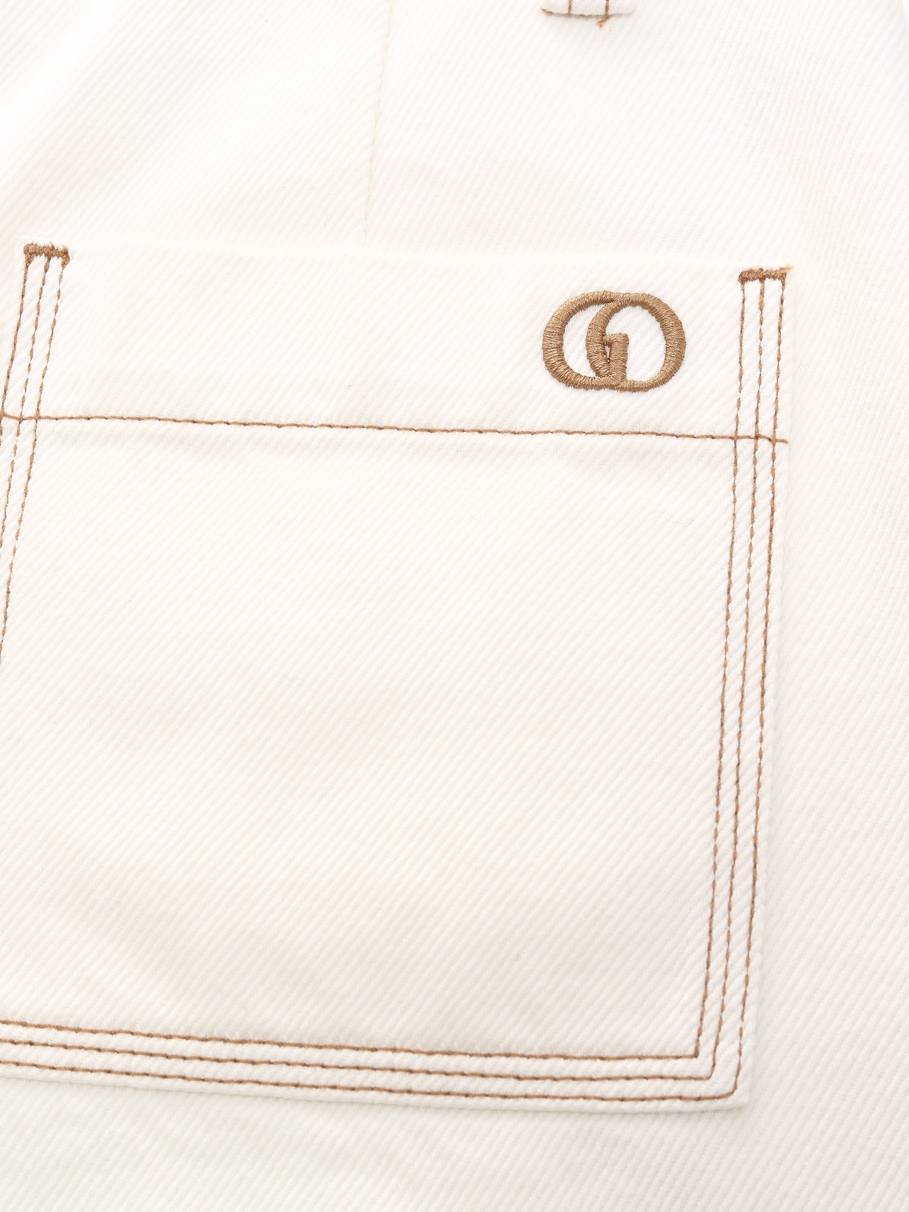 Cotton Embroidered Shorts