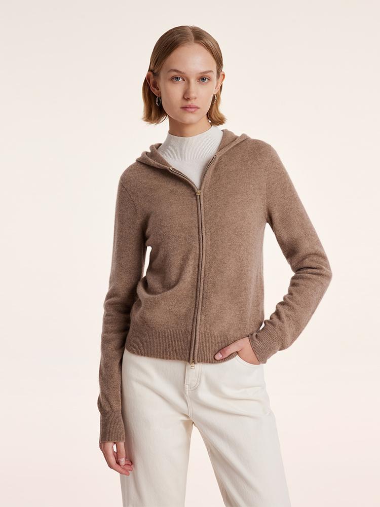 Fitted Zipper Cashmere