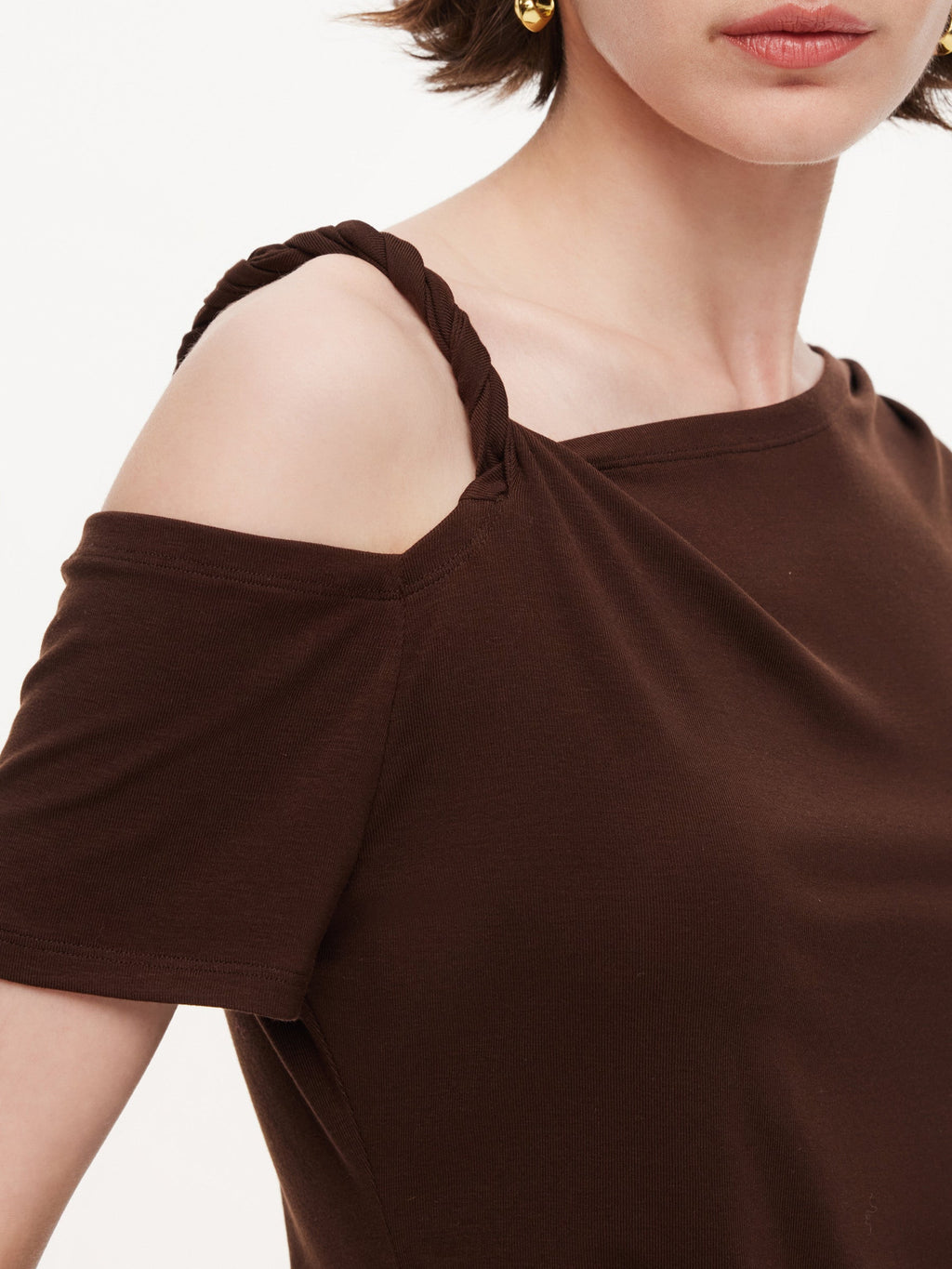 Side-Ruching Slimming Knit