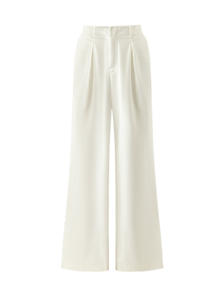 Oil-Resistant Wide Leg Jeans