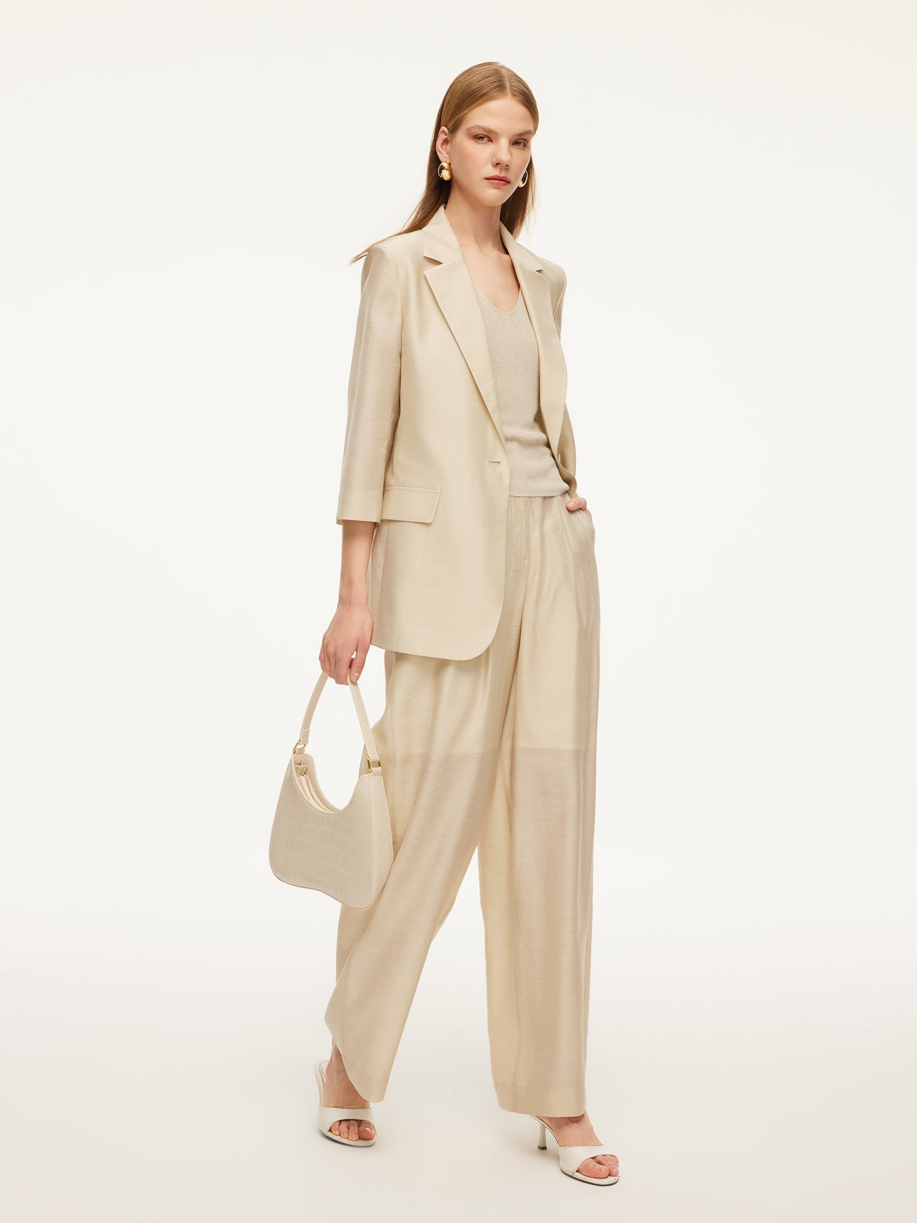 Fluid-Cool Office Straight Pants