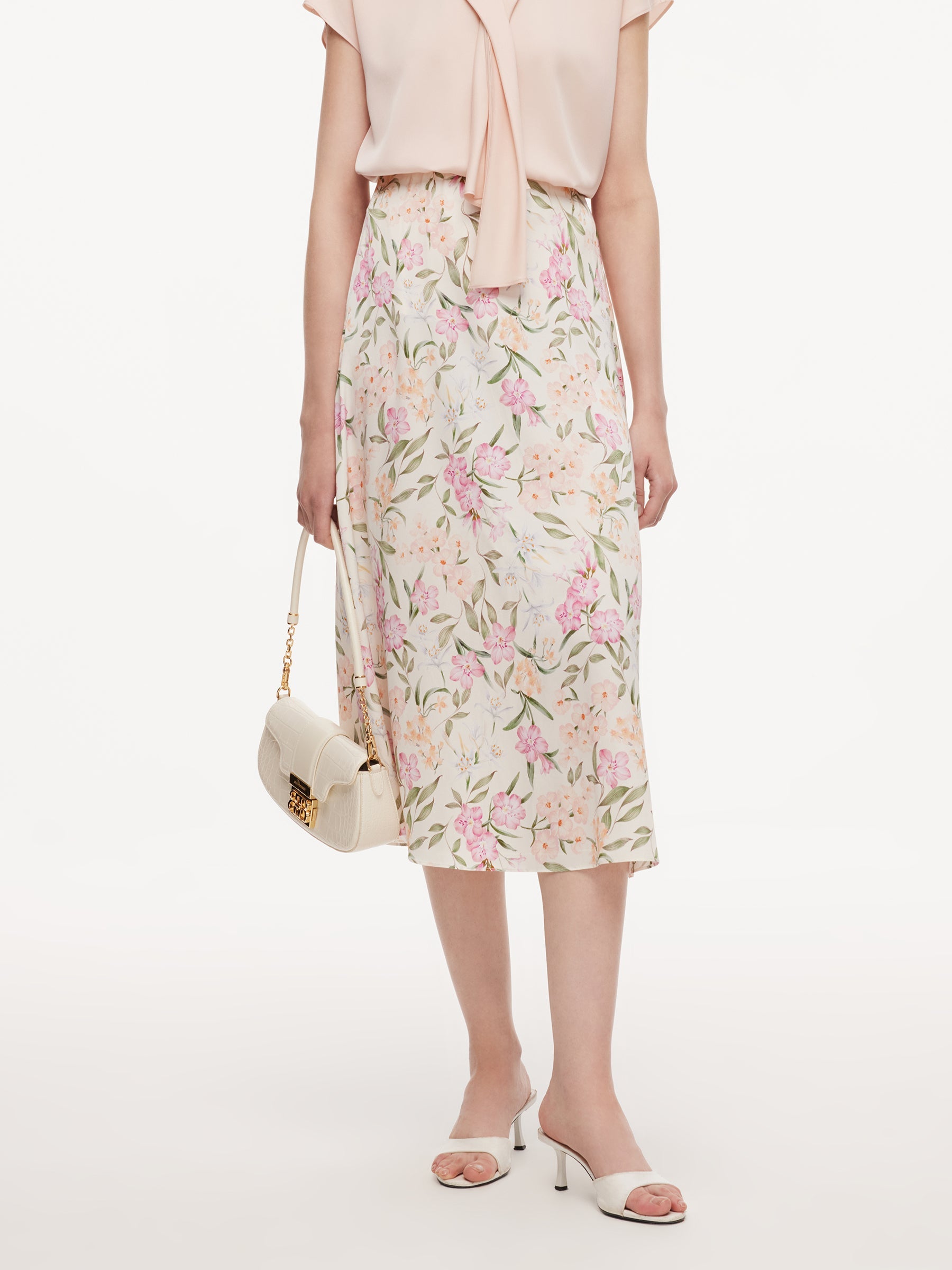 Micro-Elastic A-Line Skirt