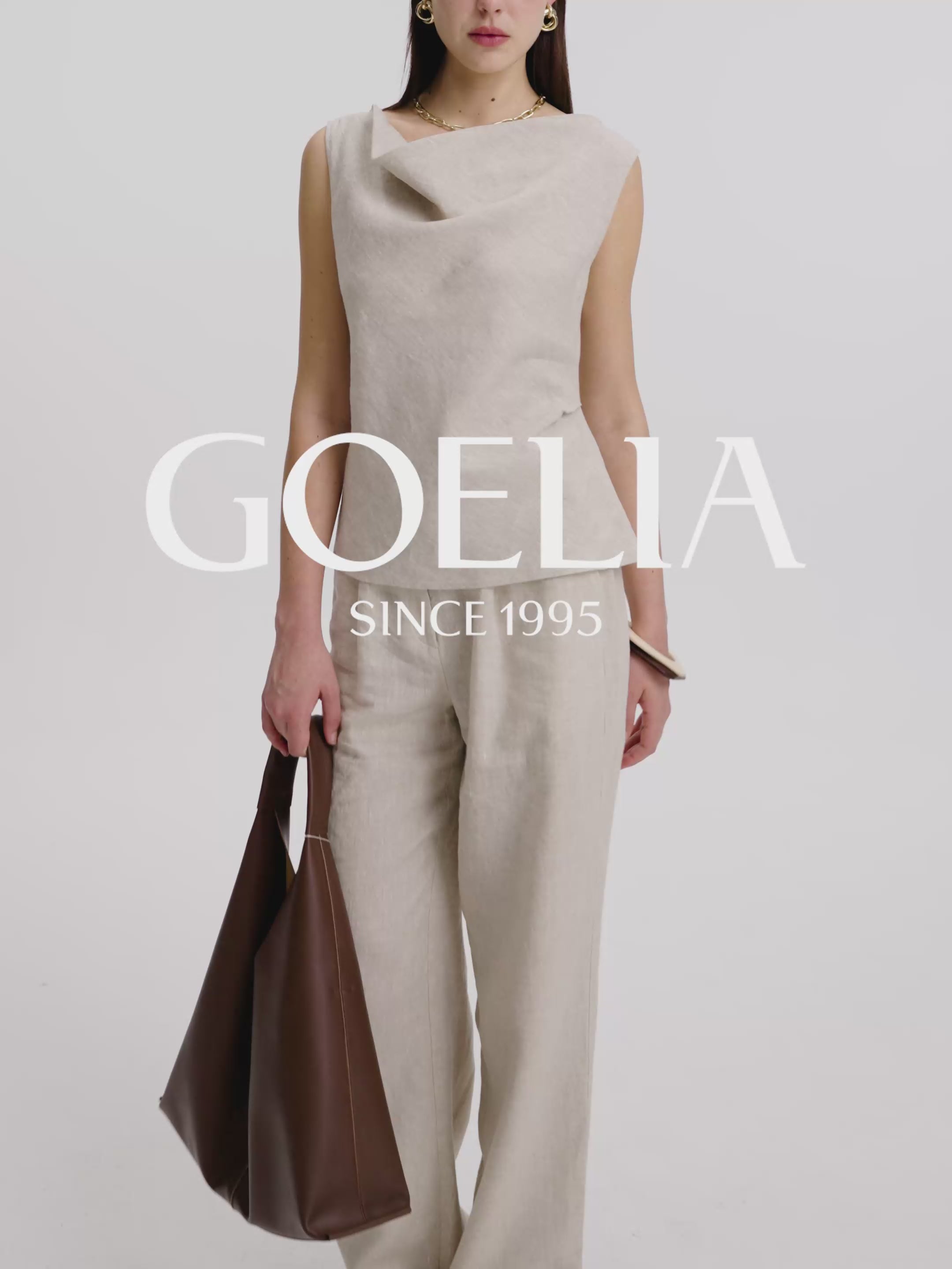 Linen H-Line Pants