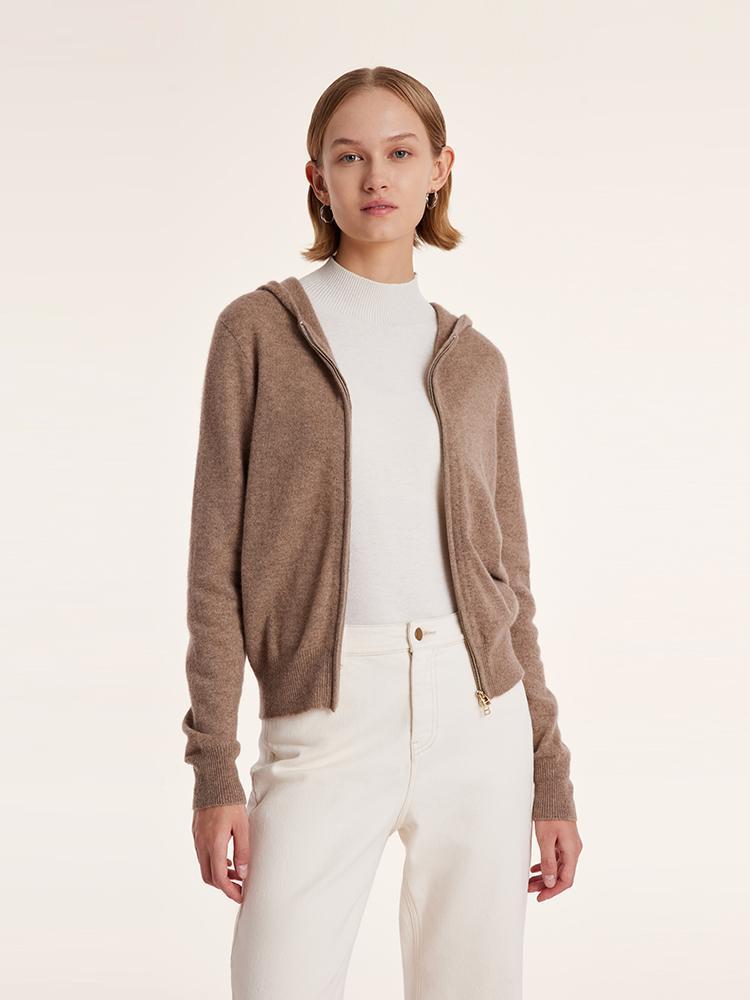 Fitted Zipper Cashmere