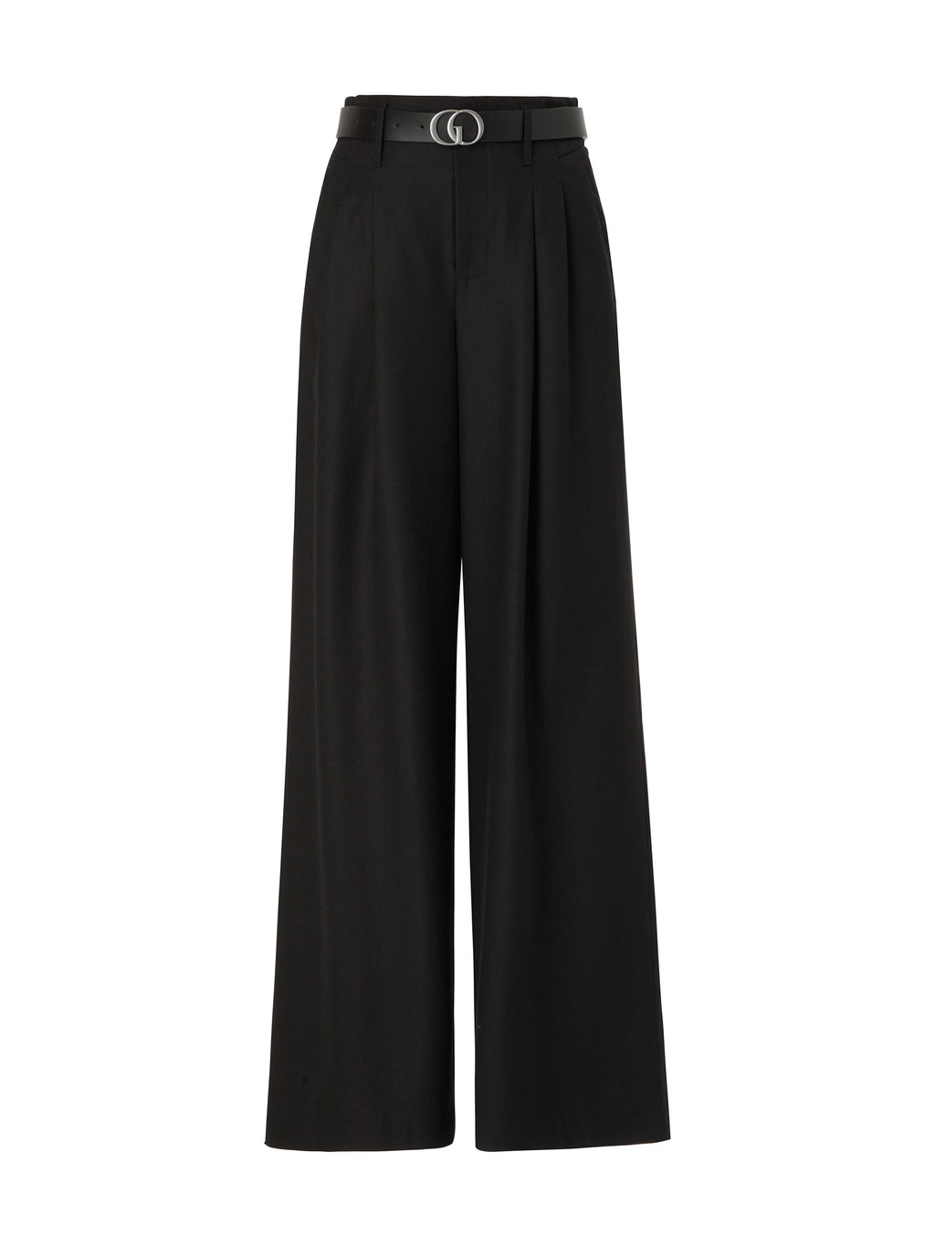 Worsted Wool Straight Leg