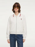 Cotton Letter Embroidery Jacket