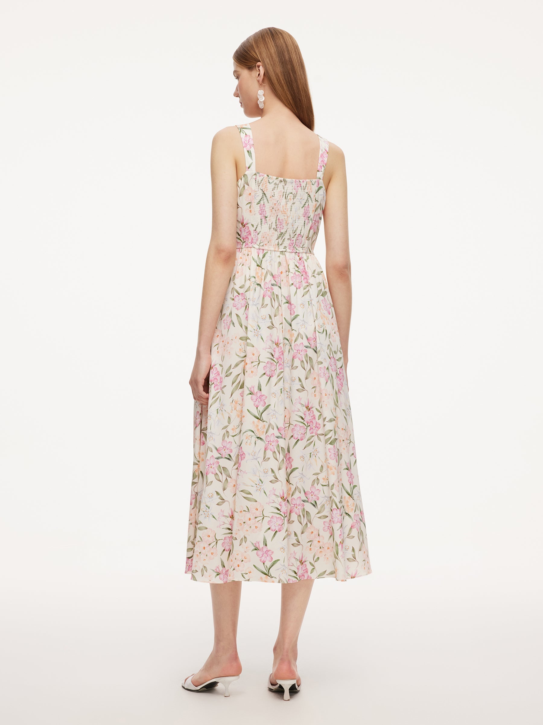 Ruched Sweetheart Cinched Dress