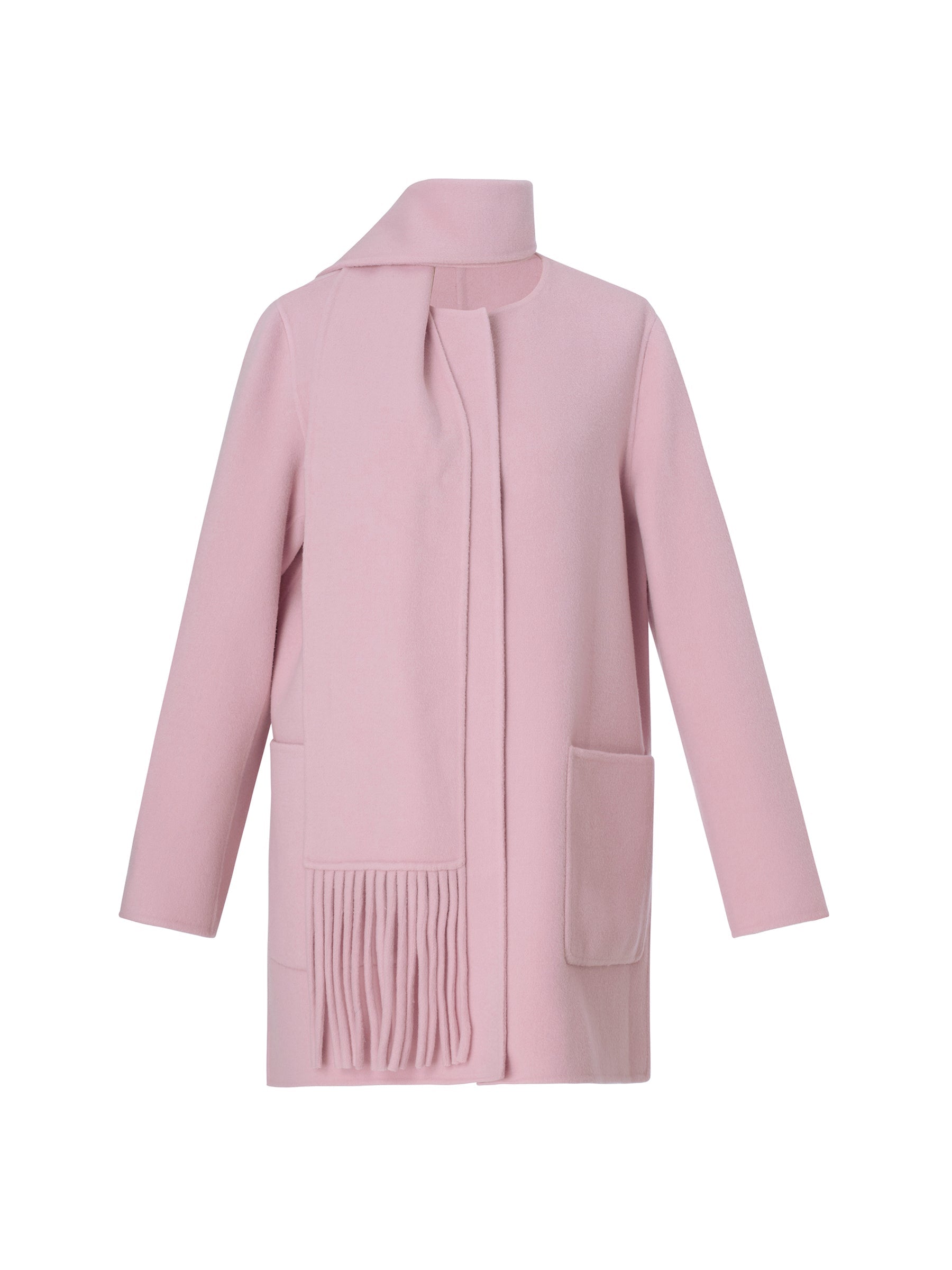 Tencel-Wool Double-Faced Coat