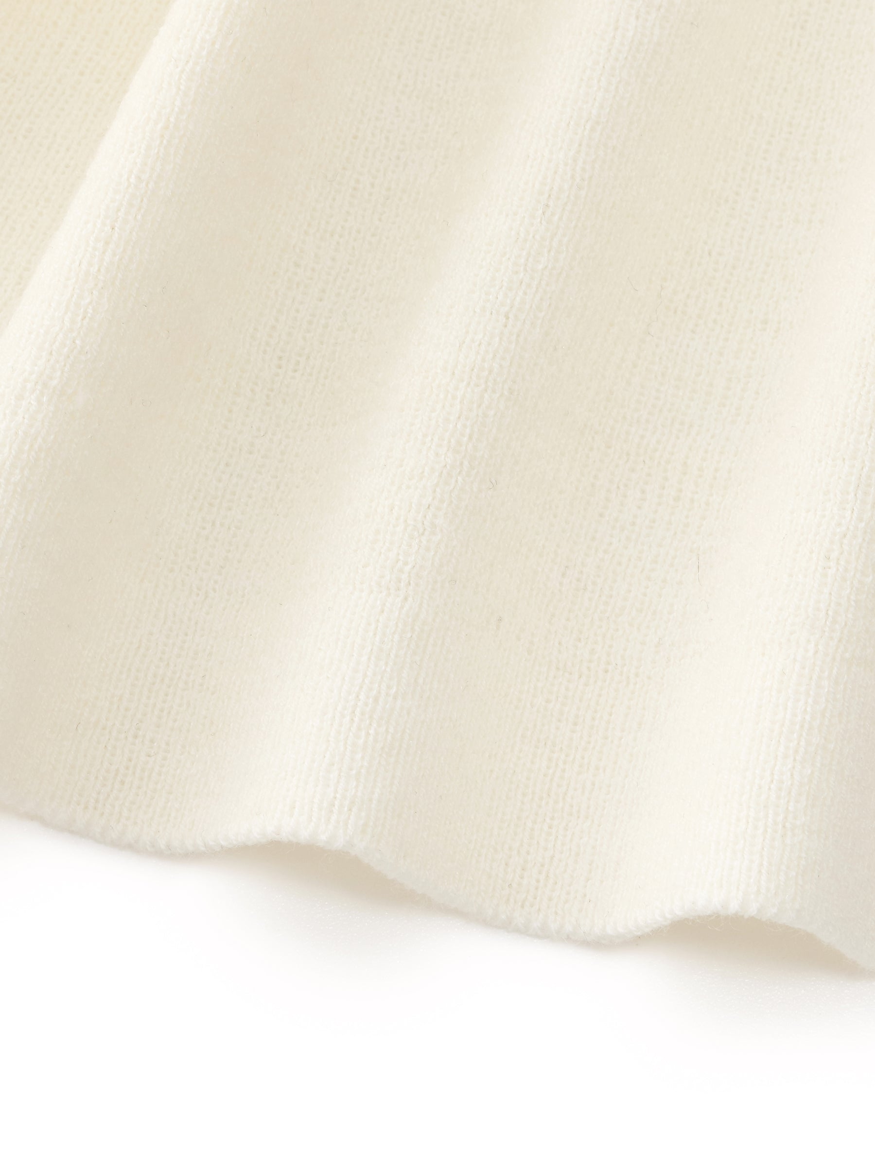 Wool Acetate Boat Neck Top