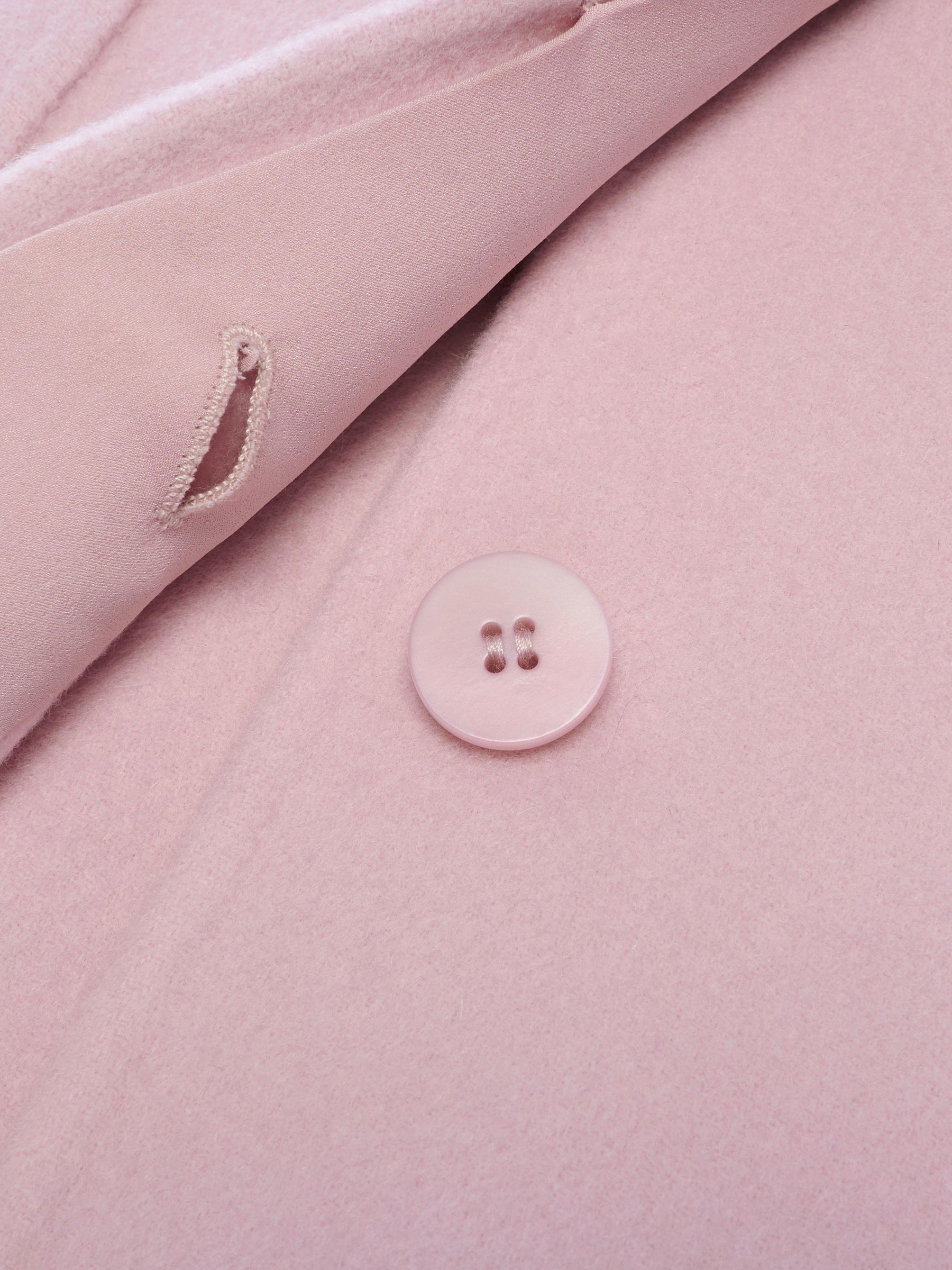 Tencel-Wool Double-Faced Coat