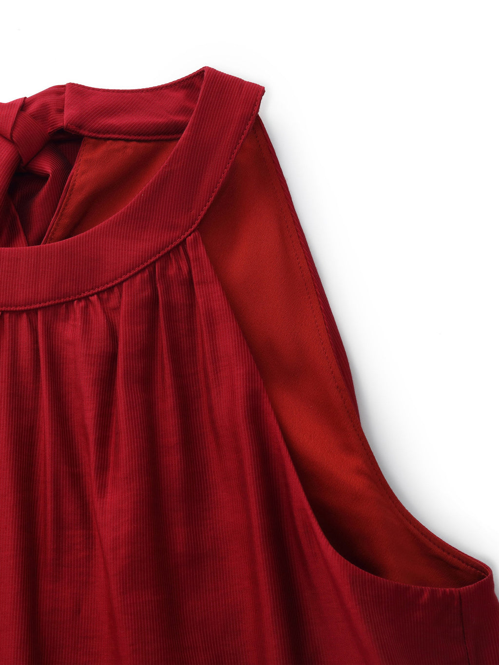 Tencel Halter Romantic Dress