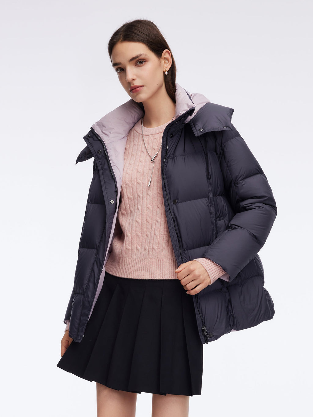 Detachable Hood Lightweight Jacket