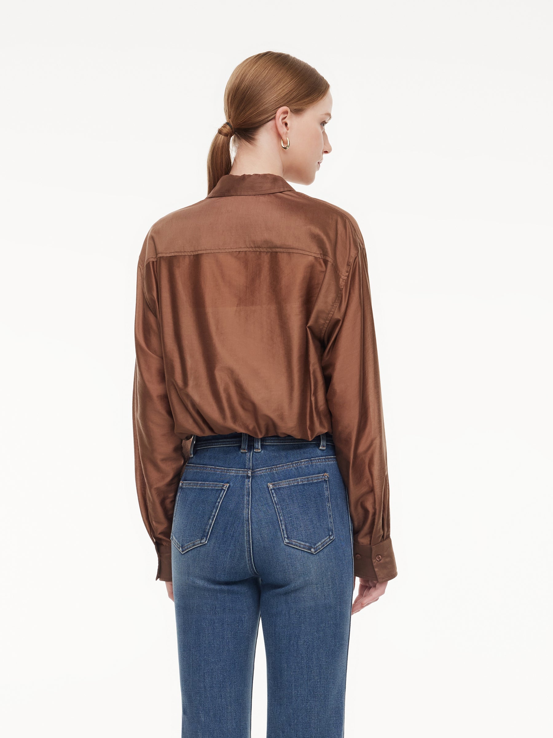 Elasticized Hem One-Piece
