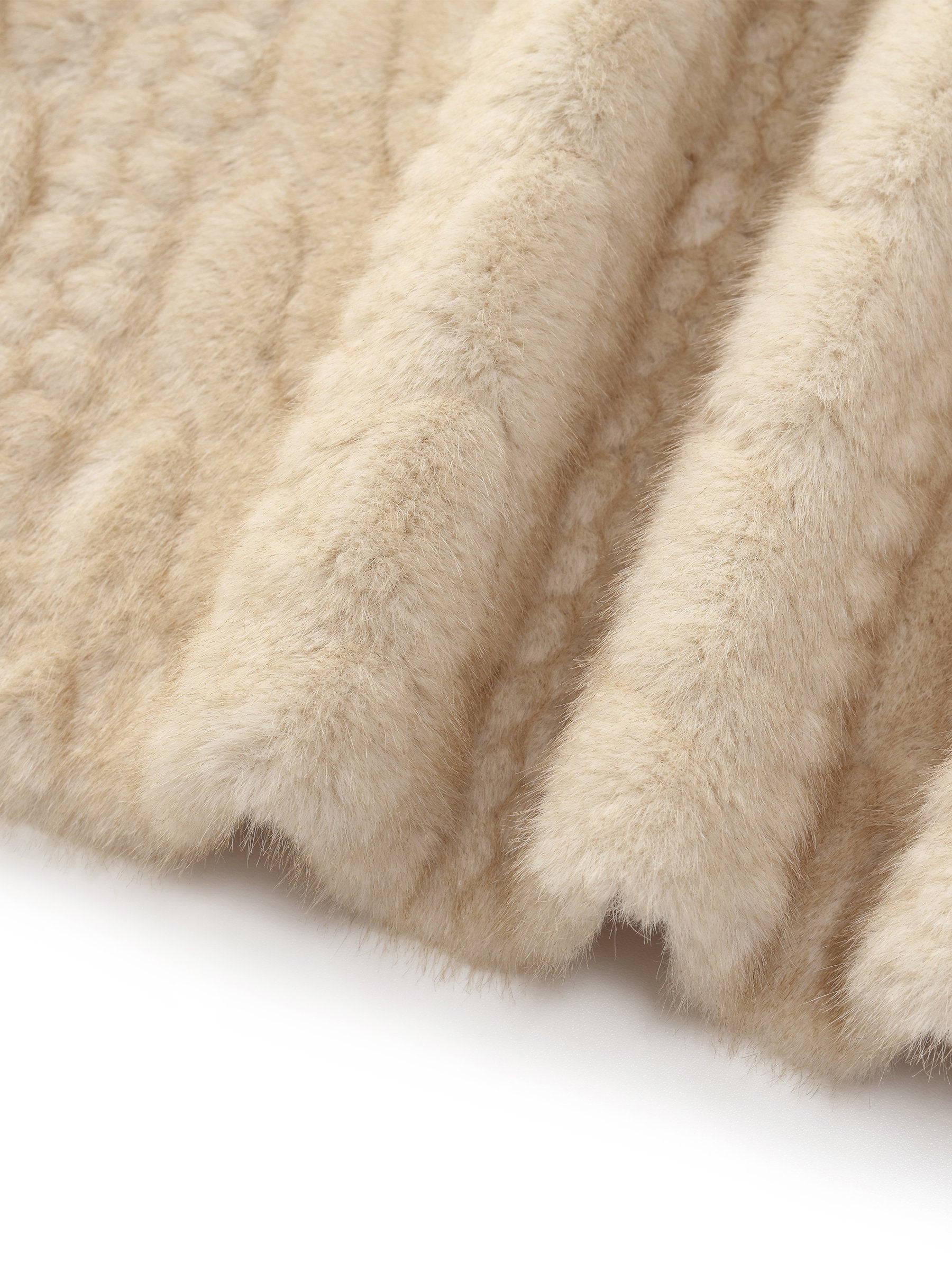 Eco-Fur Cropped Coat