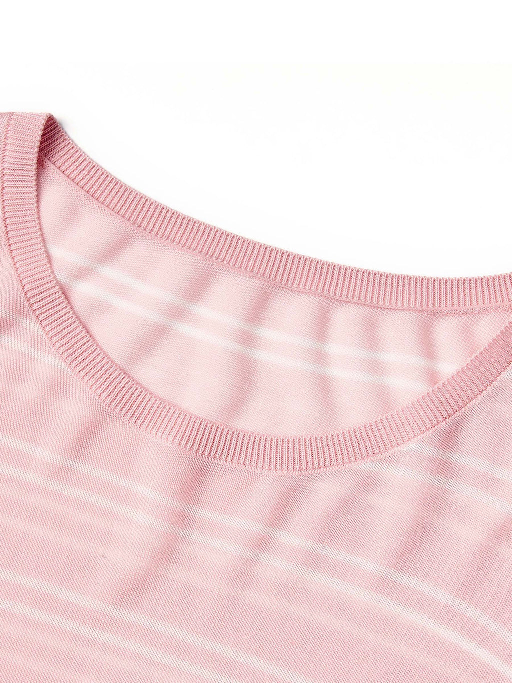 Lyocell-Silk Stripe Knit
