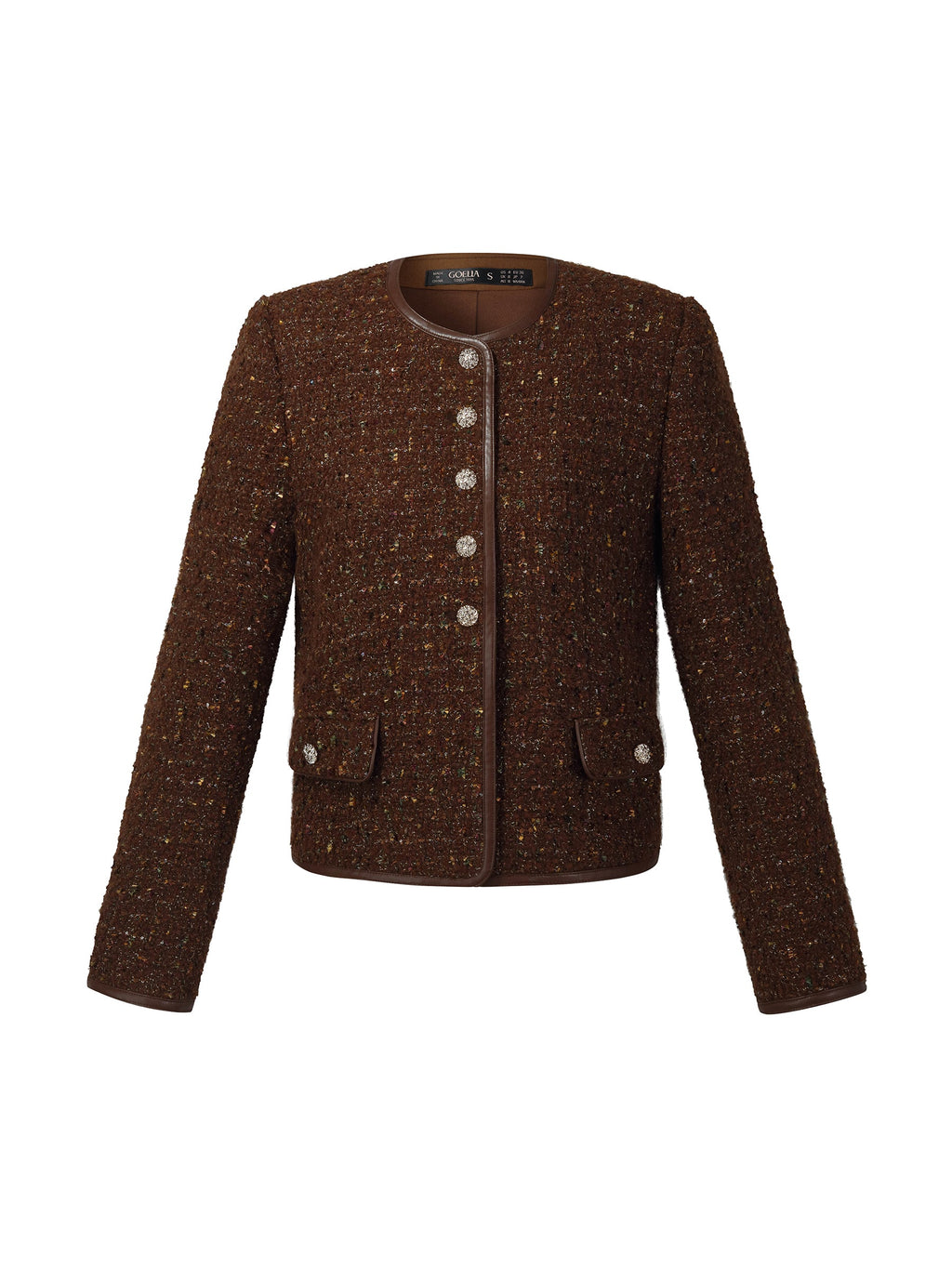 Wool Blend Sequin Jacket