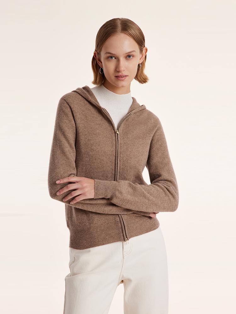 Fitted Zipper Cashmere