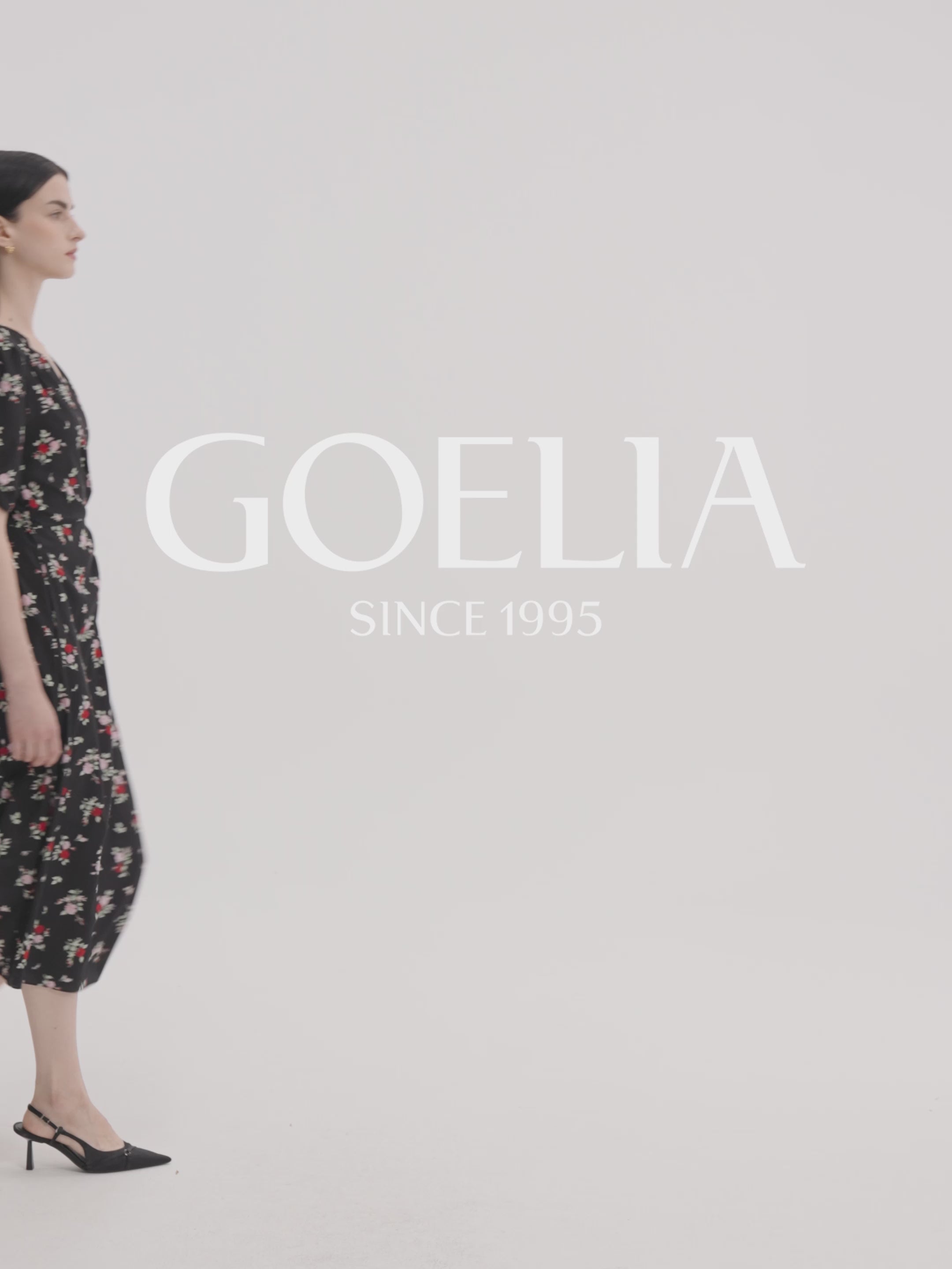 Mulberry Silk Floral Wrap Dress