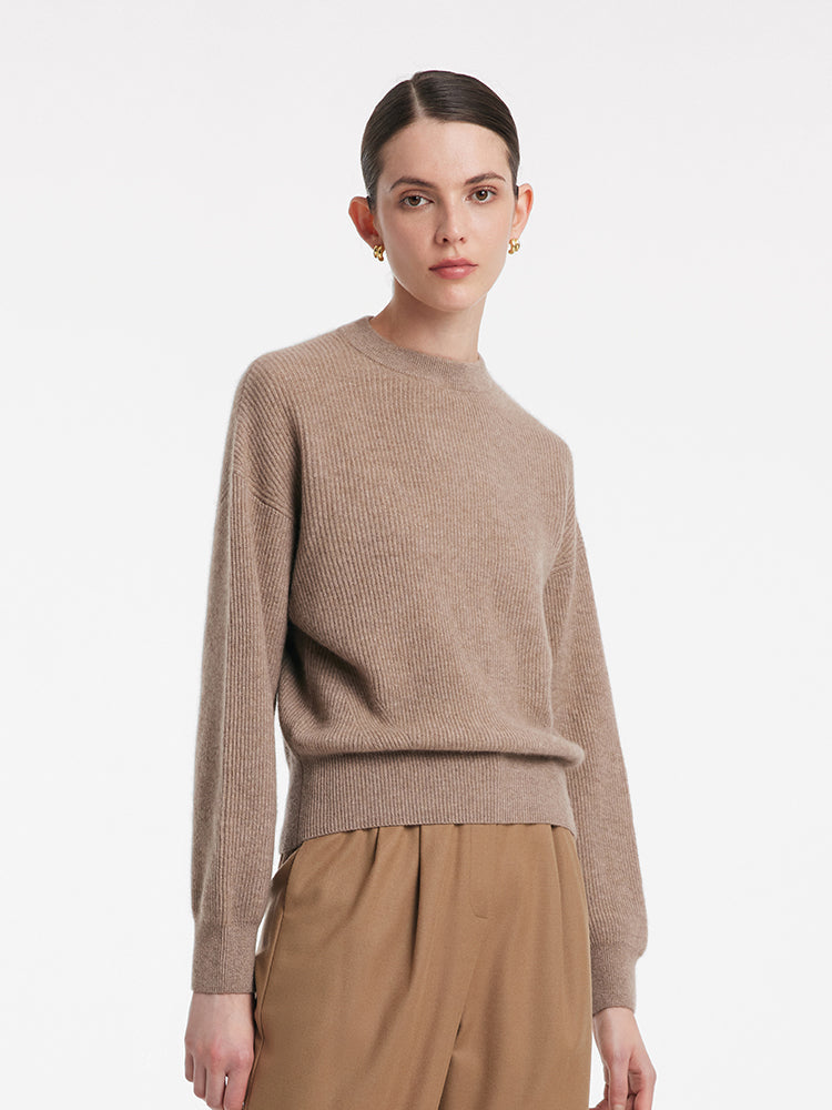 Loose Fit Slimming Hem Sweater