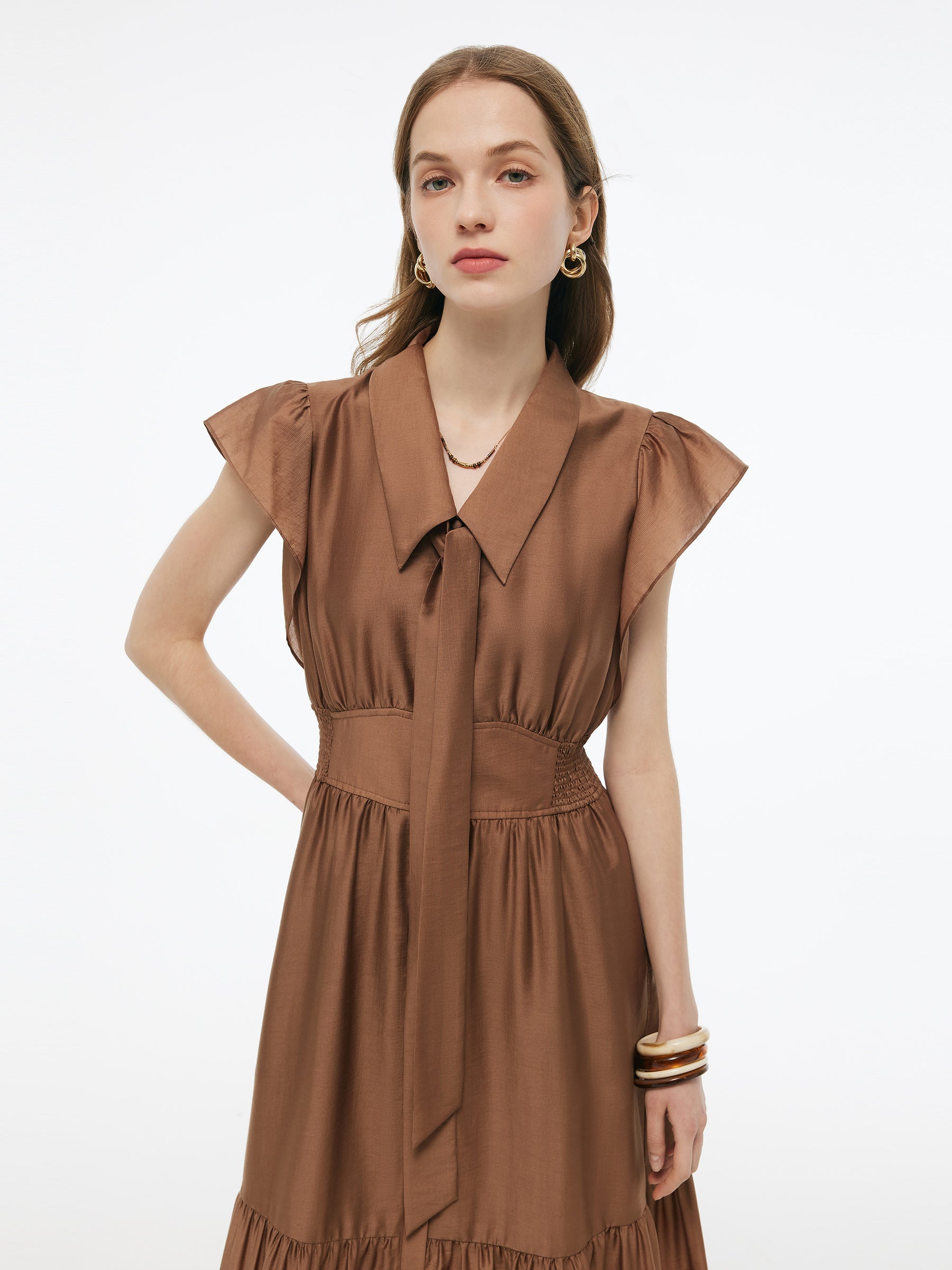Ruffled Maxi Dress