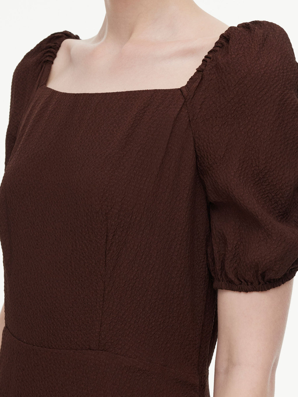 Mulberry Silk Square Neck Maxi Dress