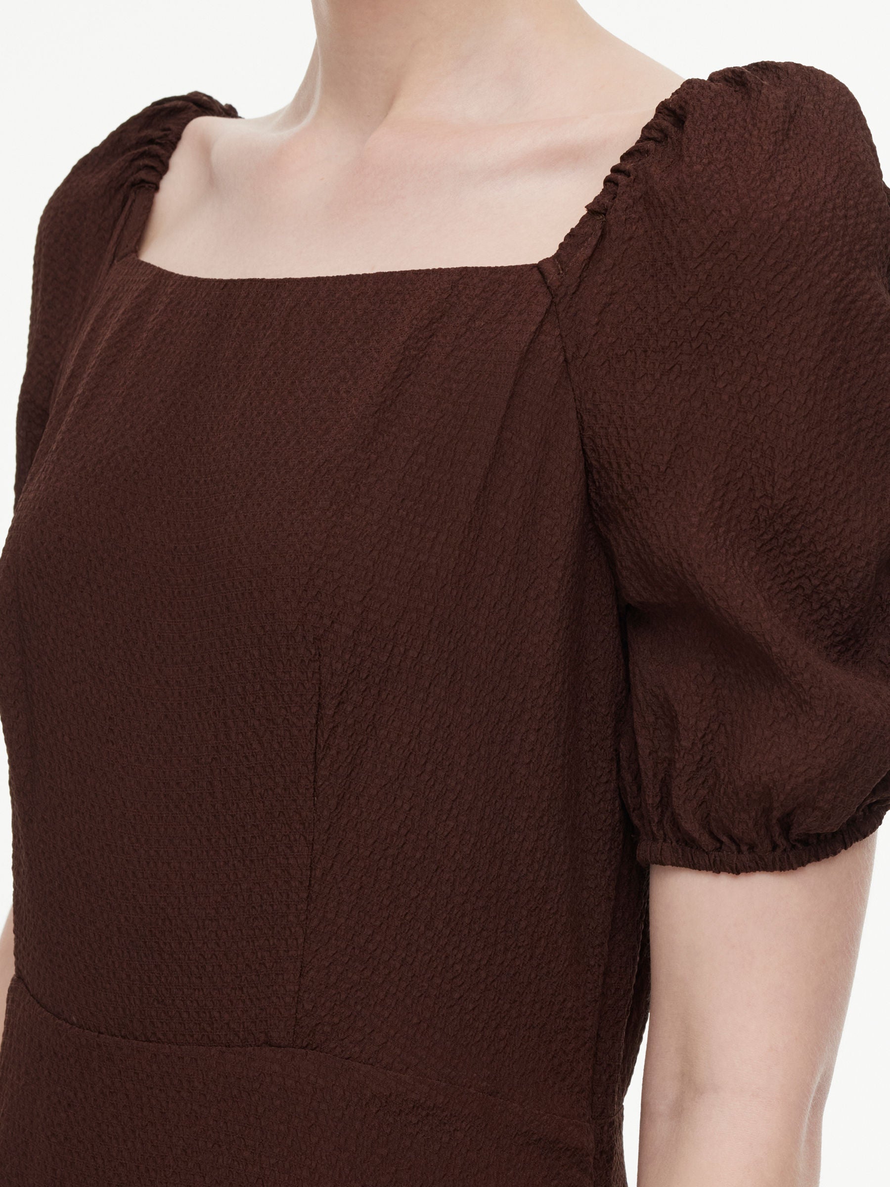 Mulberry Silk Square Neck Maxi Dress