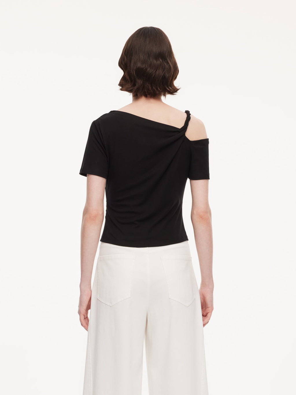 Side-Ruching Slimming Knit