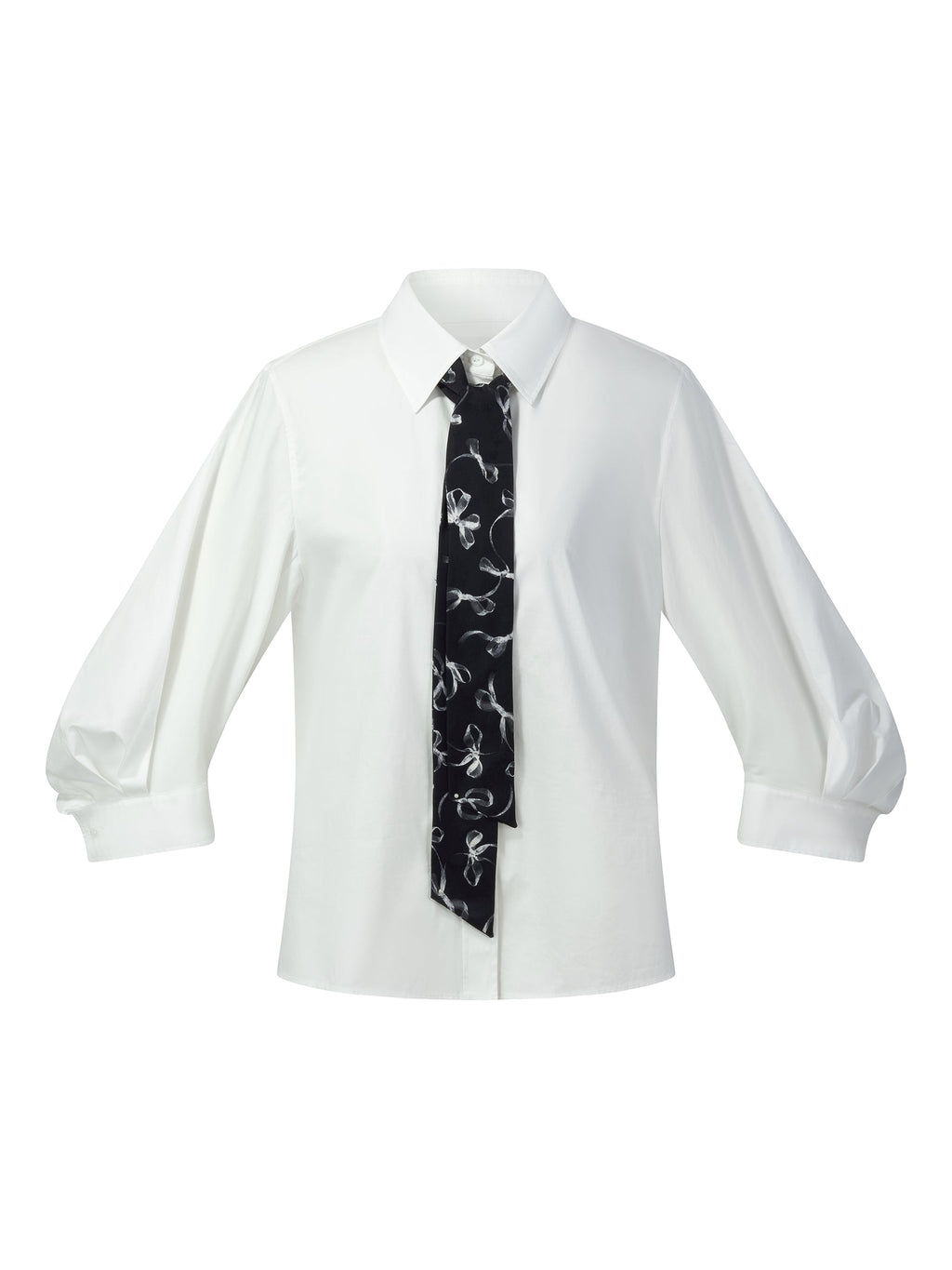 Cotton Puff Sleeve Shirt