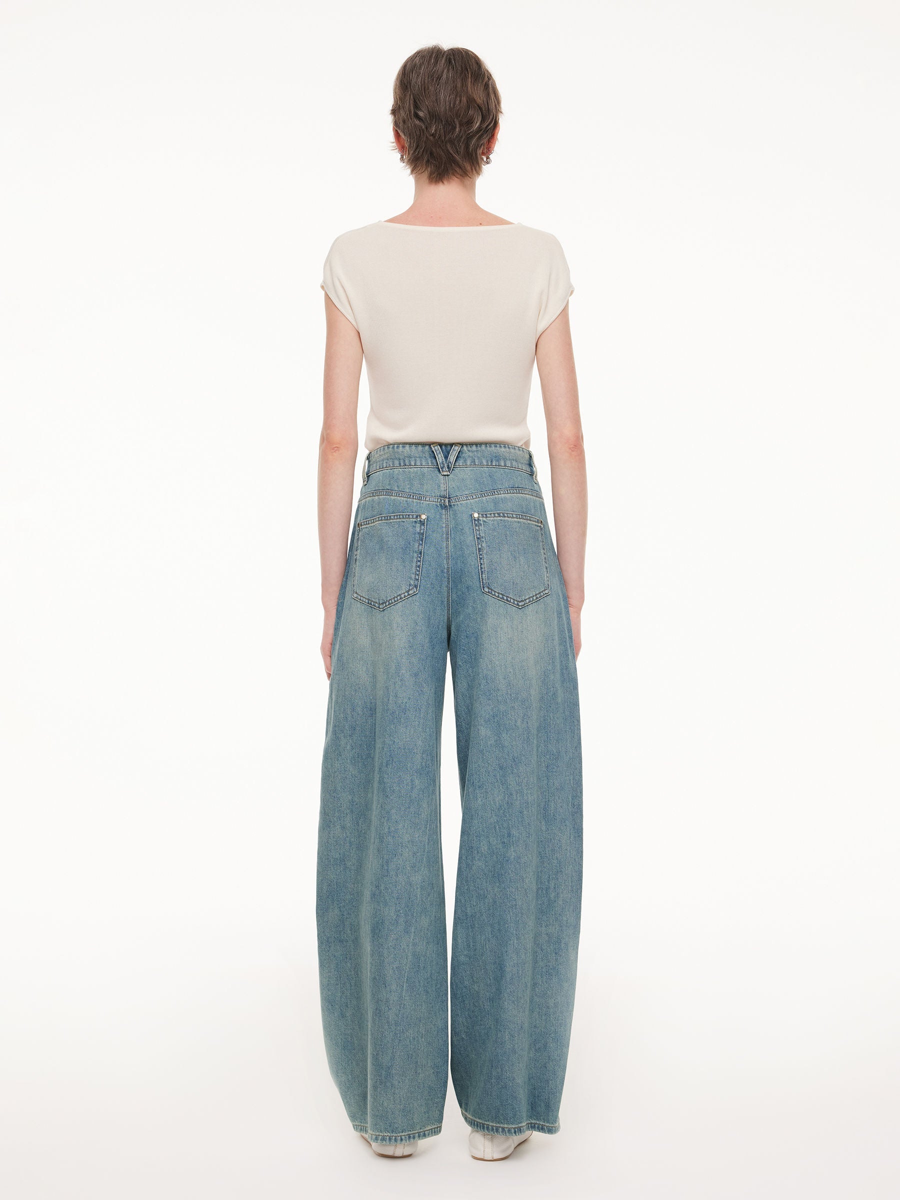 Double-Button Adjustable Waist