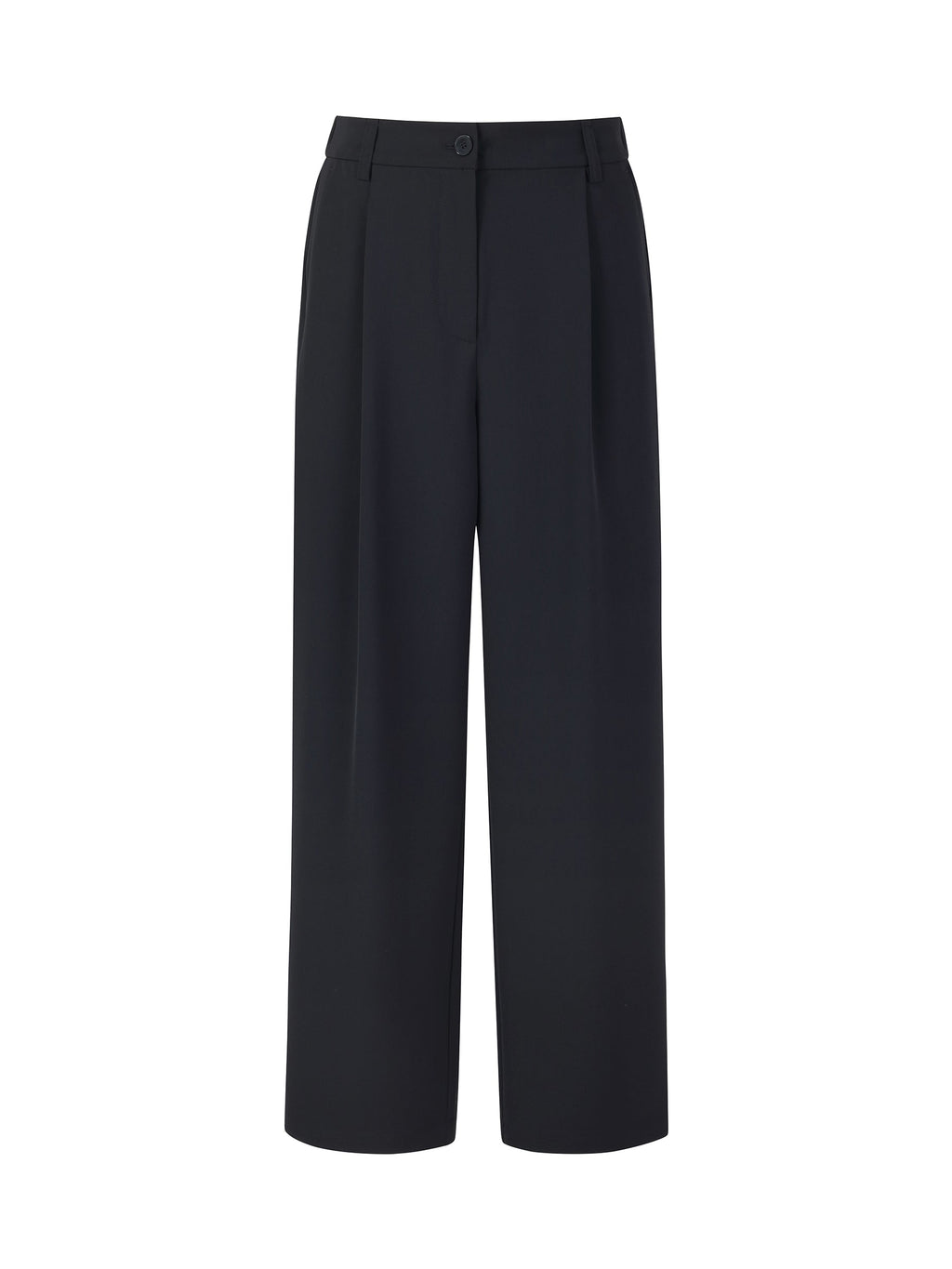 Wrinkle-Resistant High-Waist