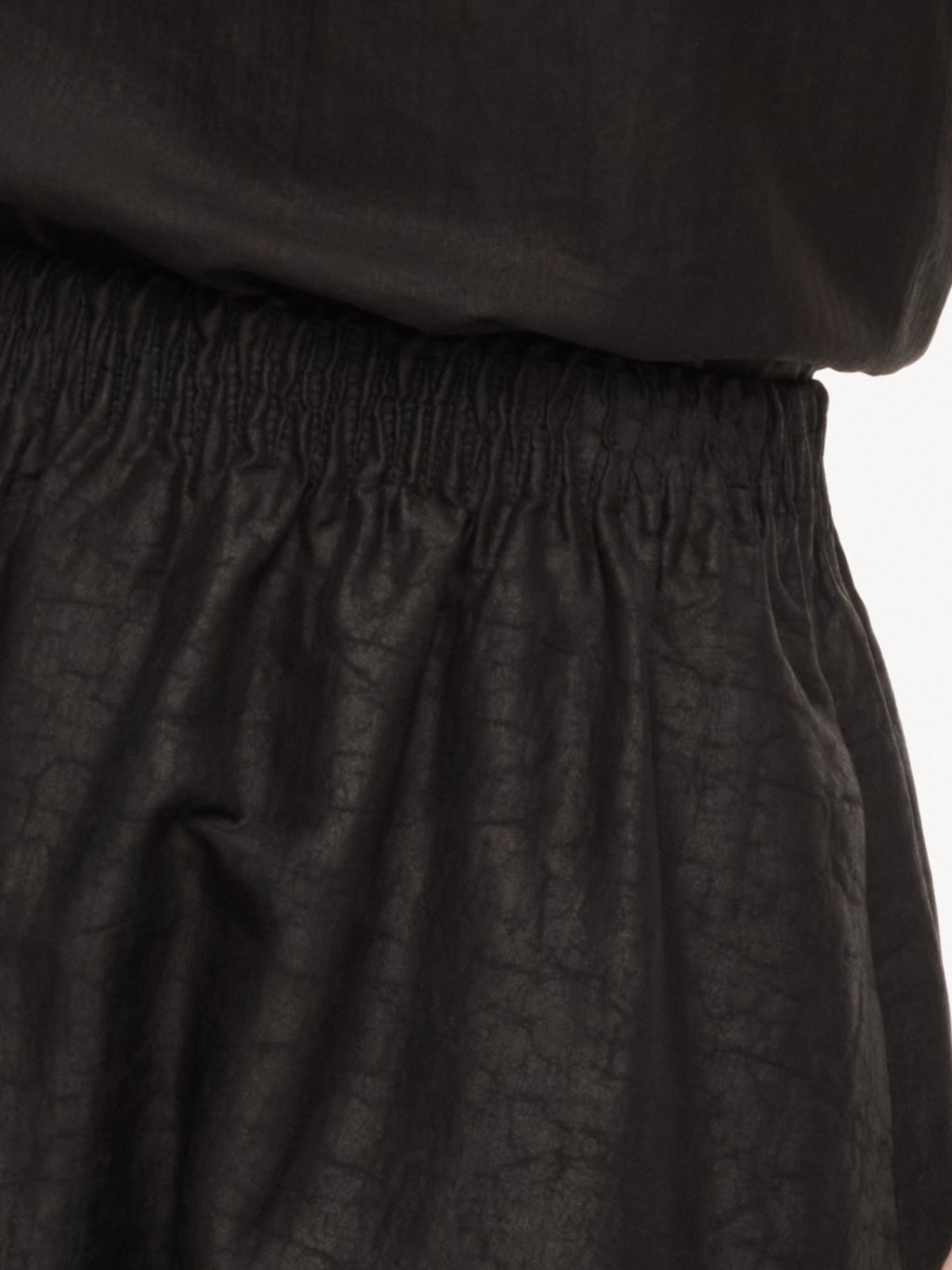 Silk Embroidered A-Line Skirt