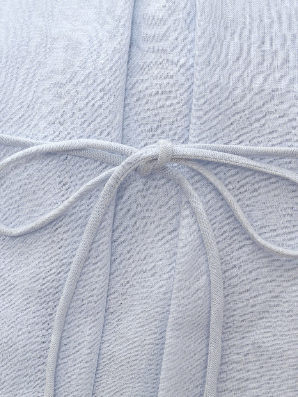 Linen U-Neck Dress