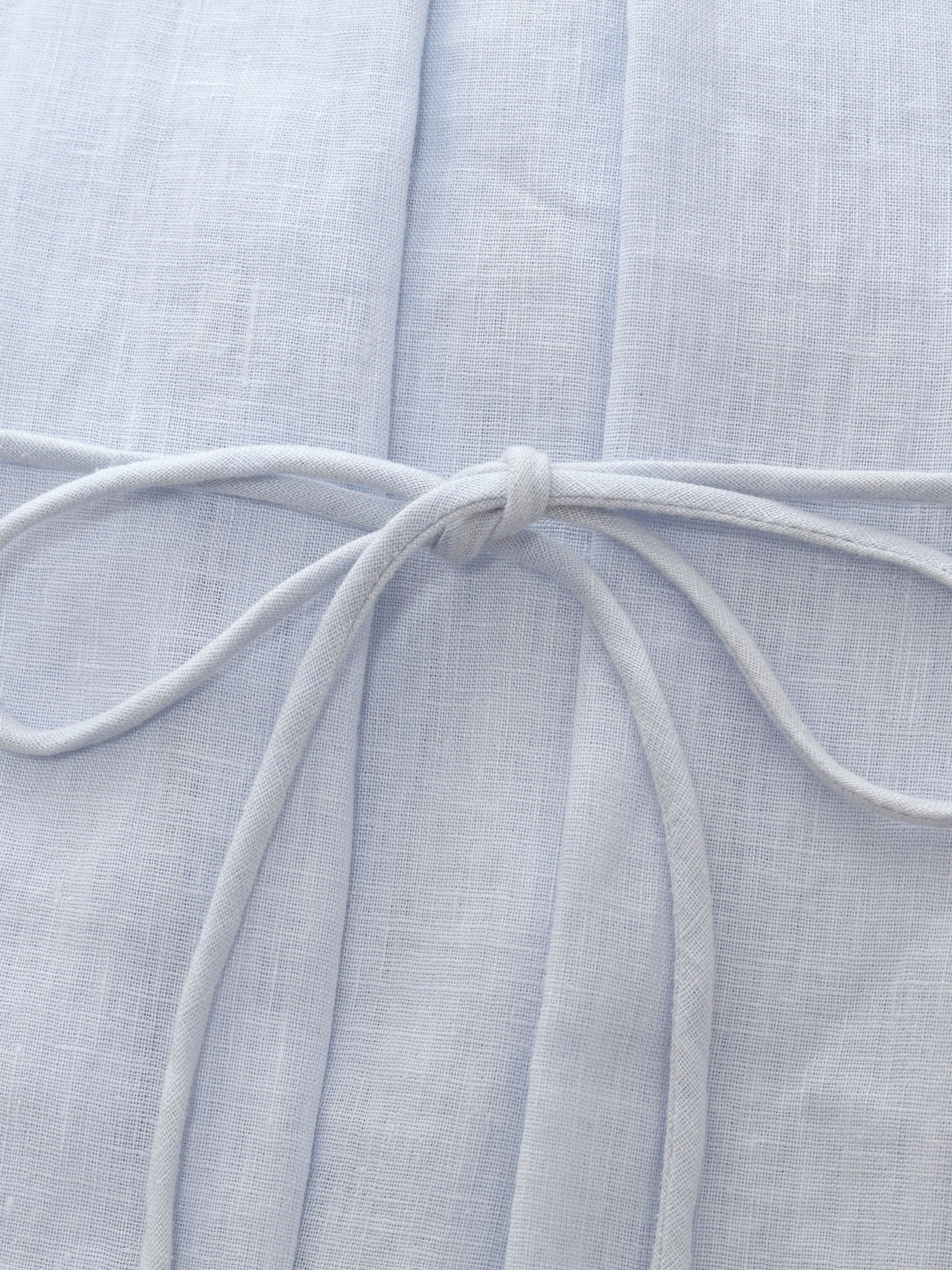Linen U-Neck Dress