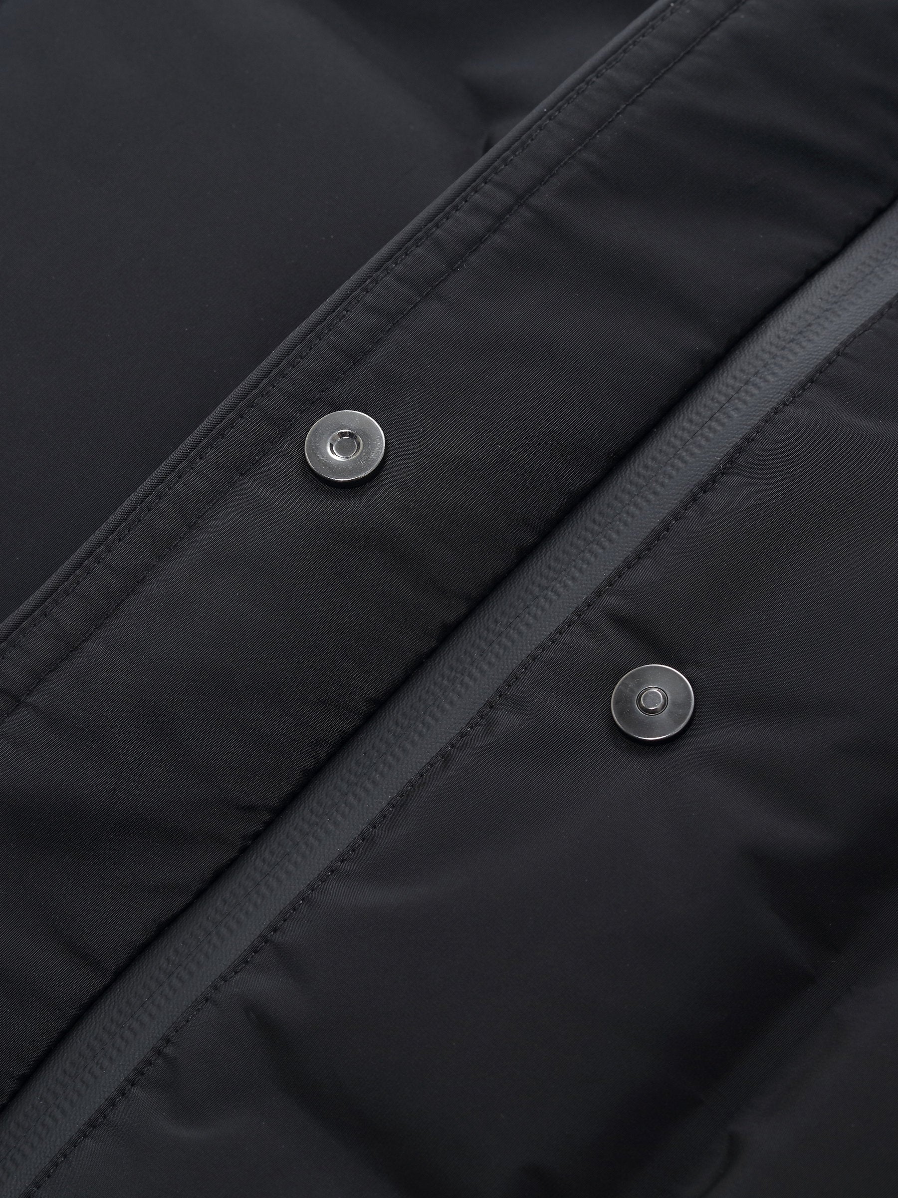 Double-Layer Hooded Collar