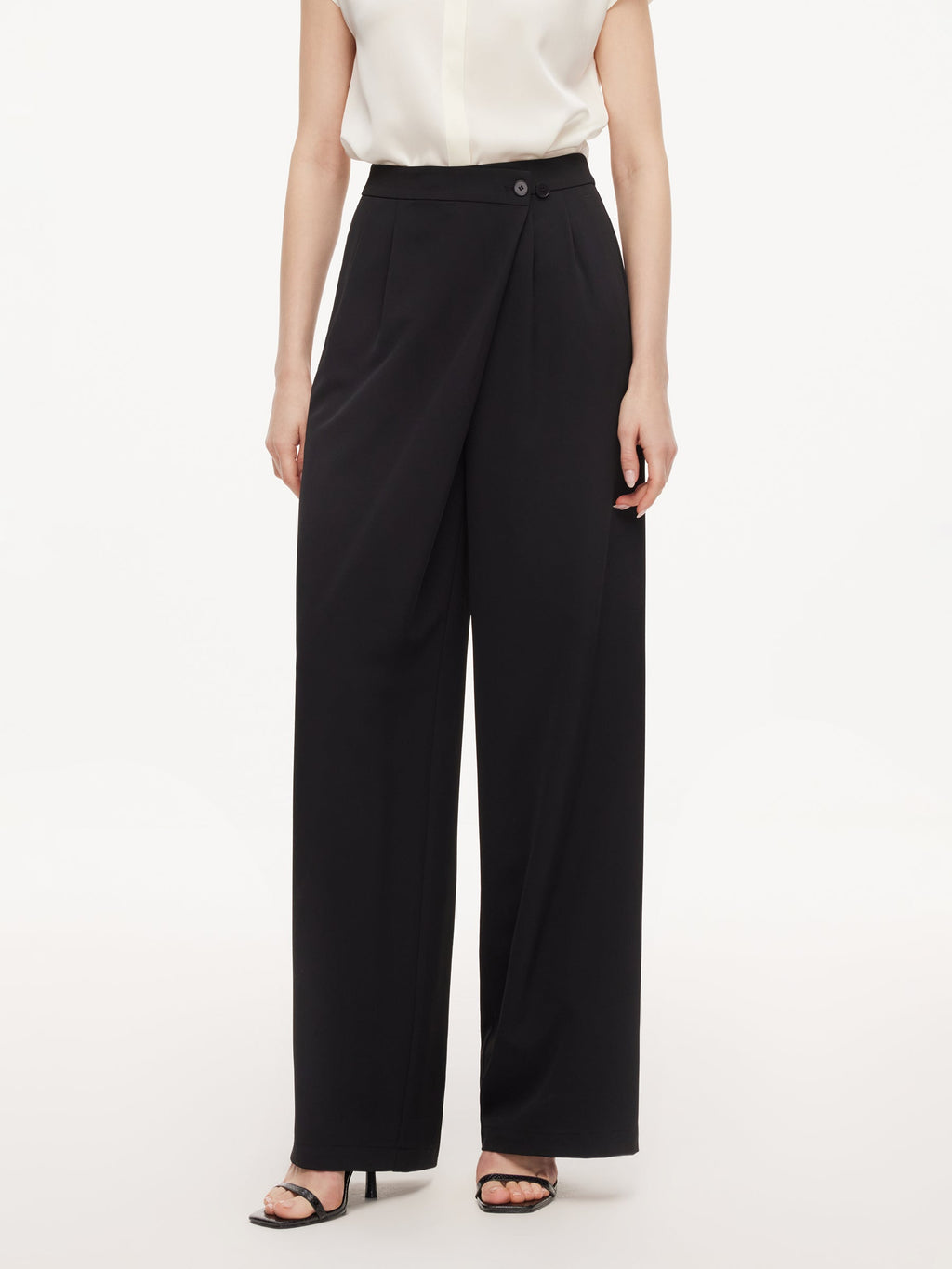 Four-Way Stretch Waist Accent Pants