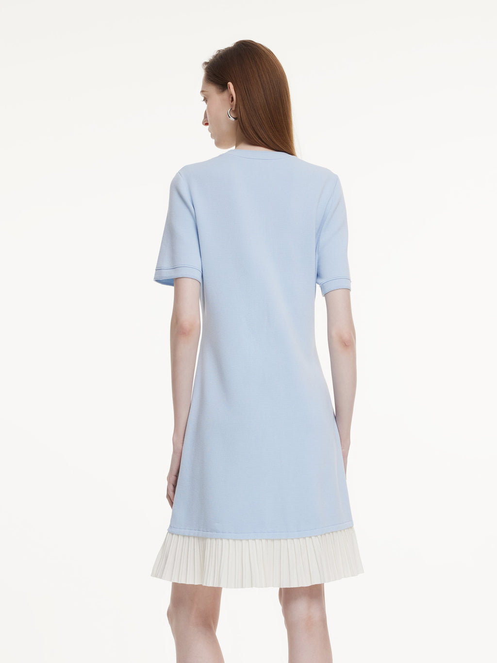 Tencel H-Line Mini Dress