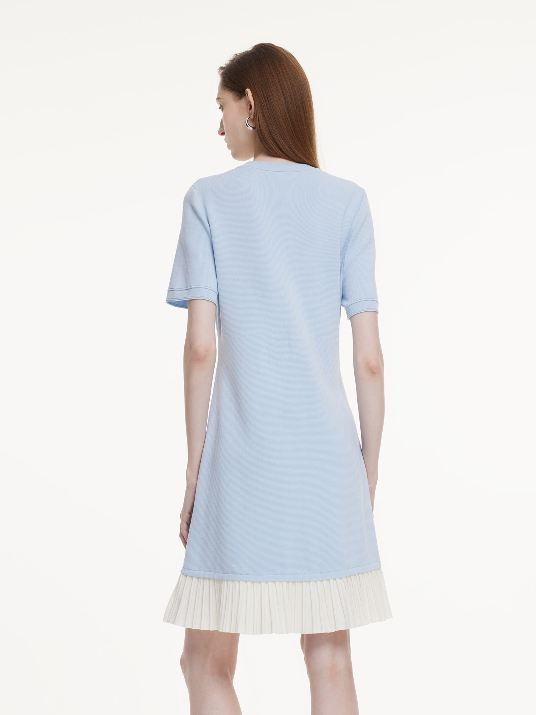 Tencel H-Line Mini Dress