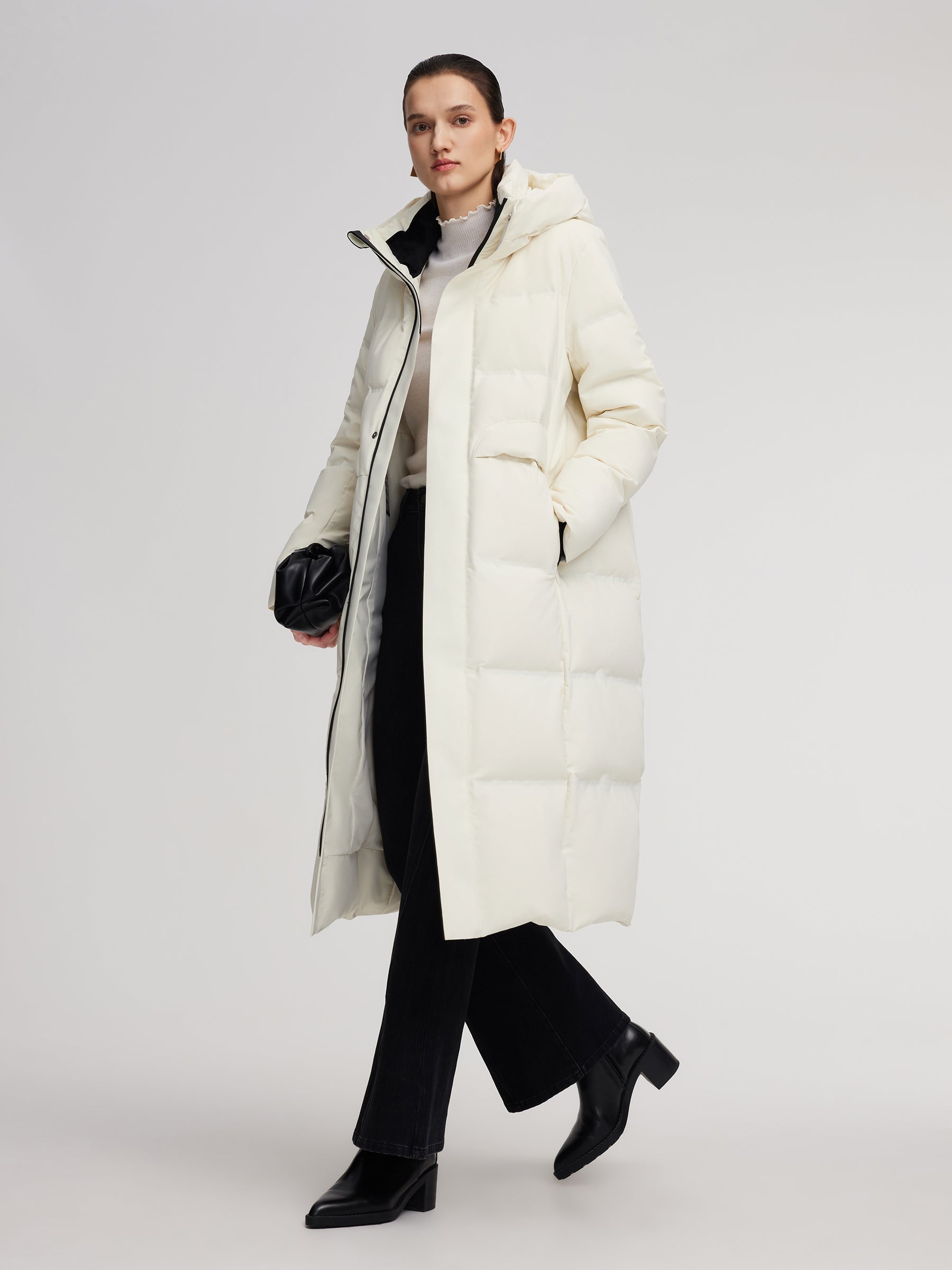 Waist-Defined Lightweight Coat