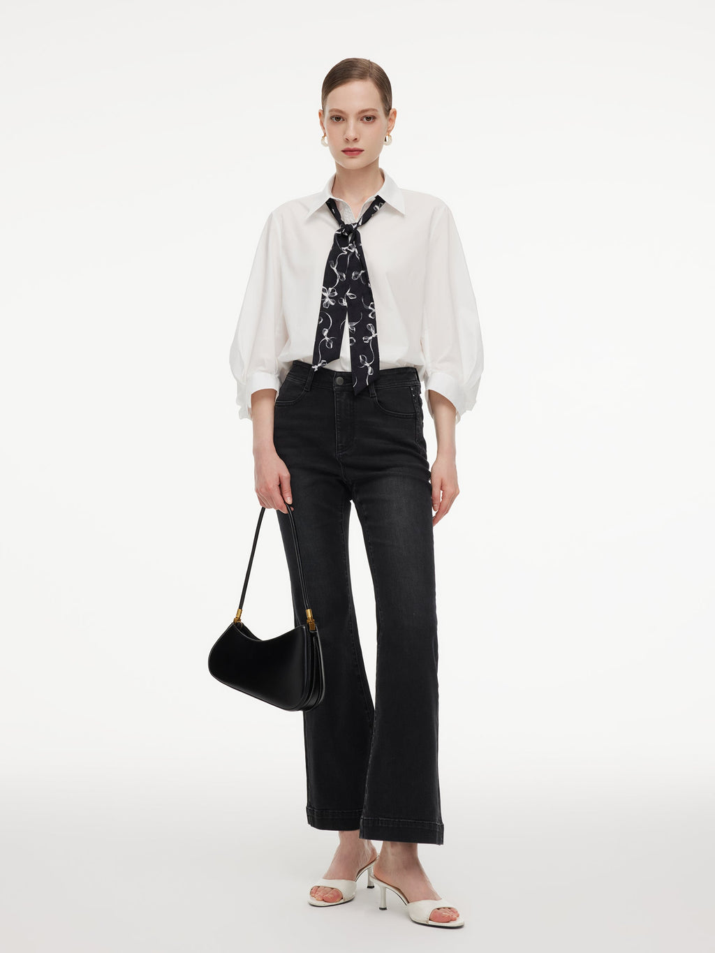 Cotton Puff Sleeve Shirt