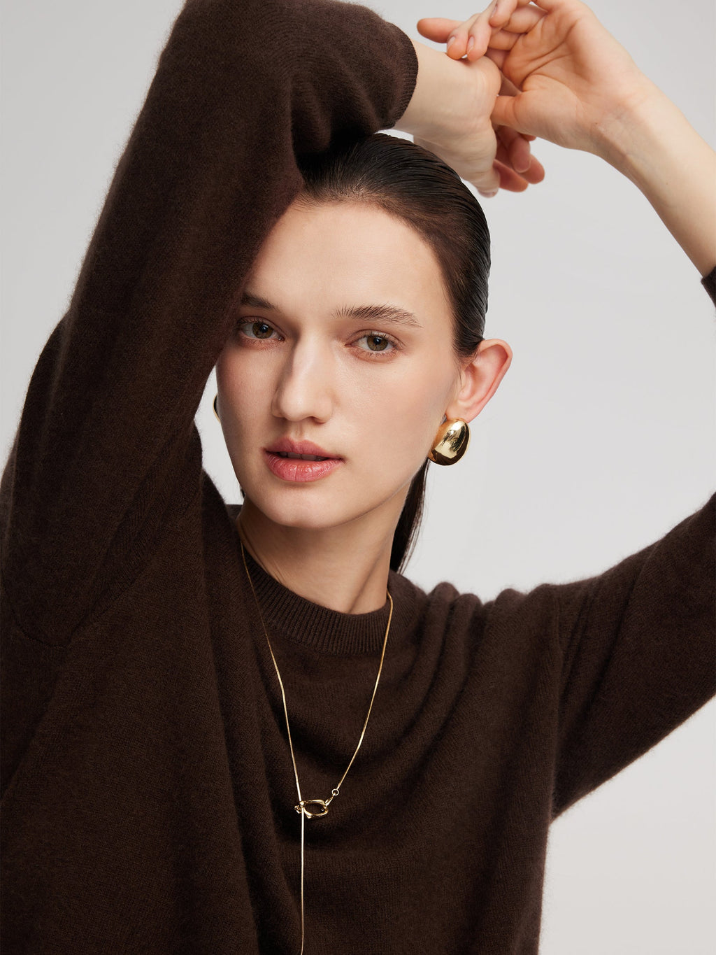 Dropped Shoulder Cozy Winter Sweater