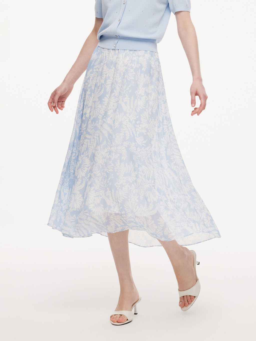 Mulberry Silk A-Line Skirt