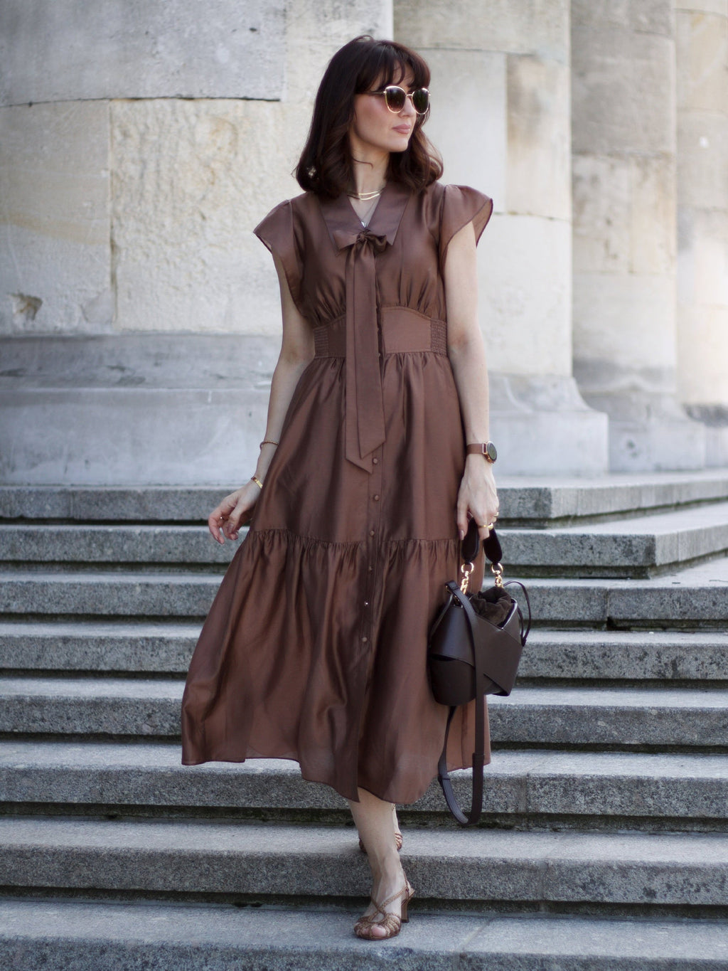 Ruffled Maxi Dress