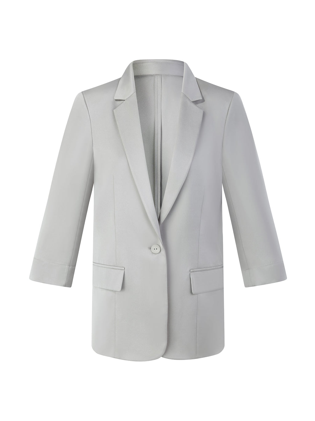 Mulberry Silk Stretch Blazer