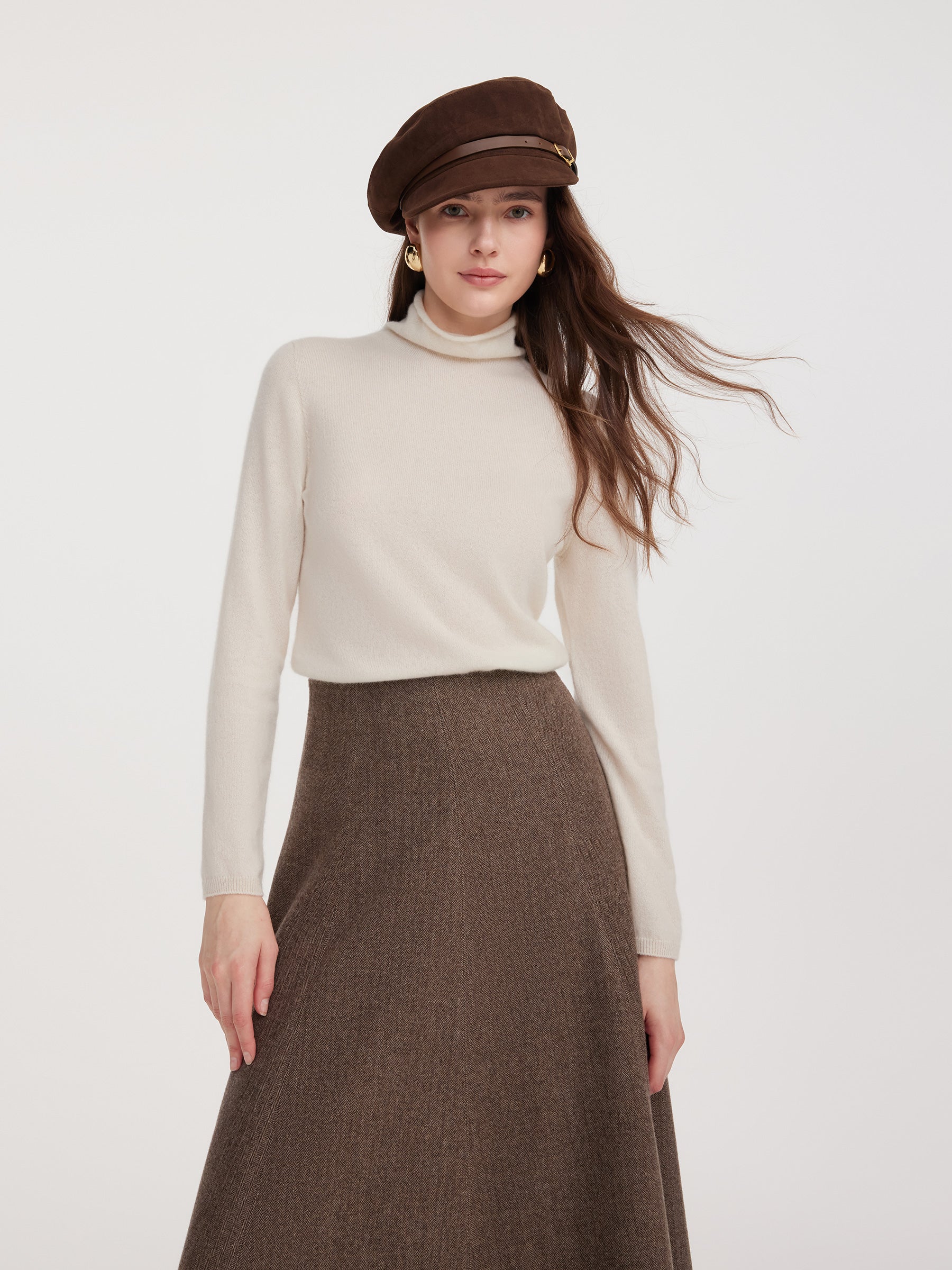 H-Silhouette Fit Knit Top