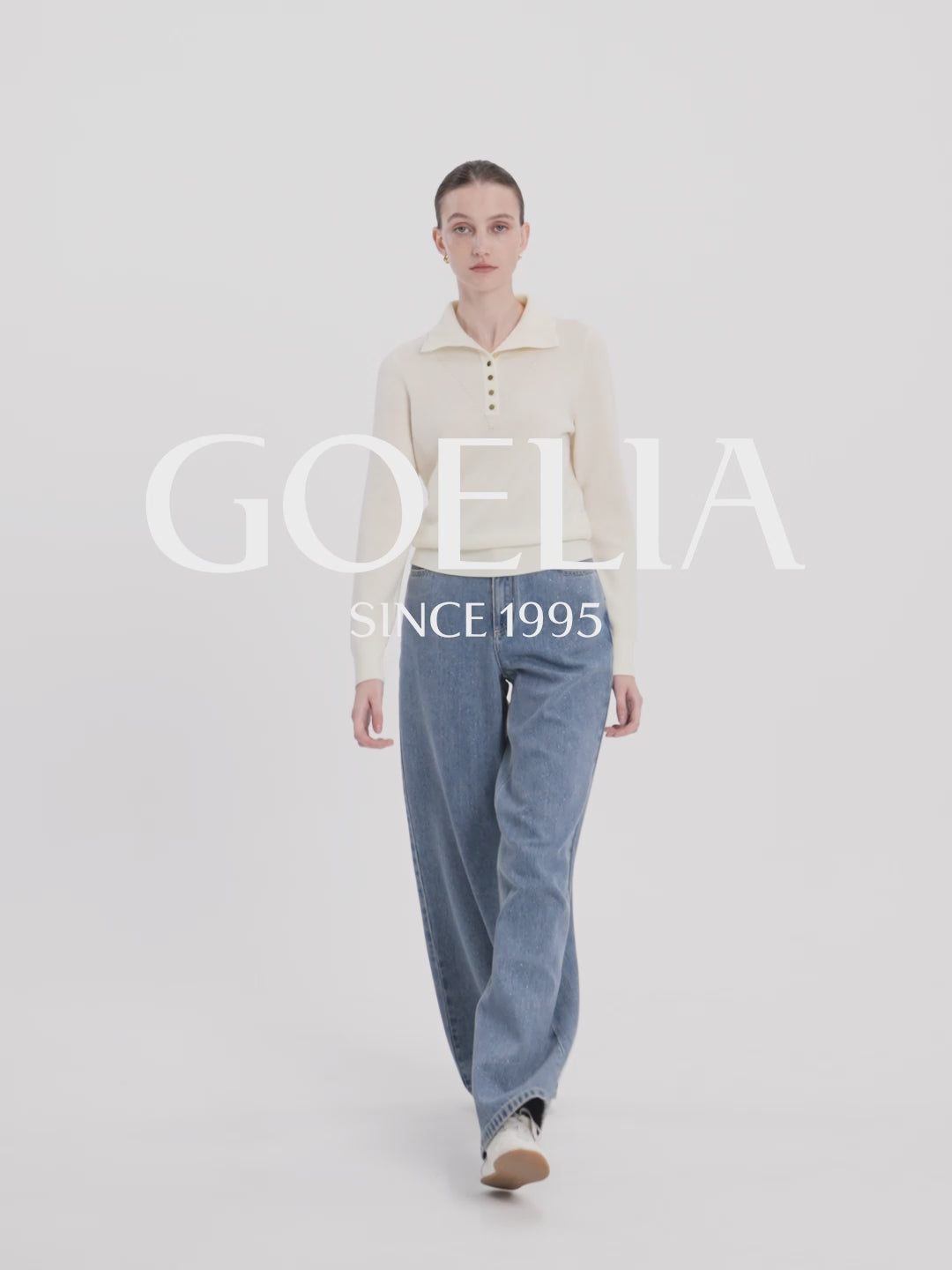 100% Wool Half-Turtleneck Sweater