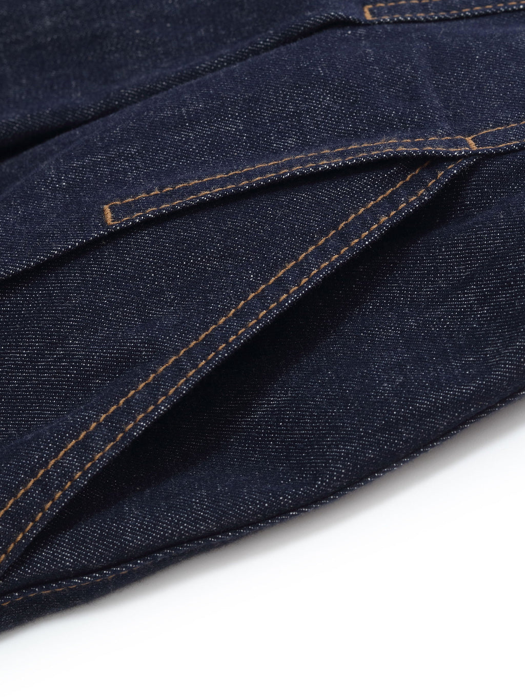 High-Rise Denim Culotte