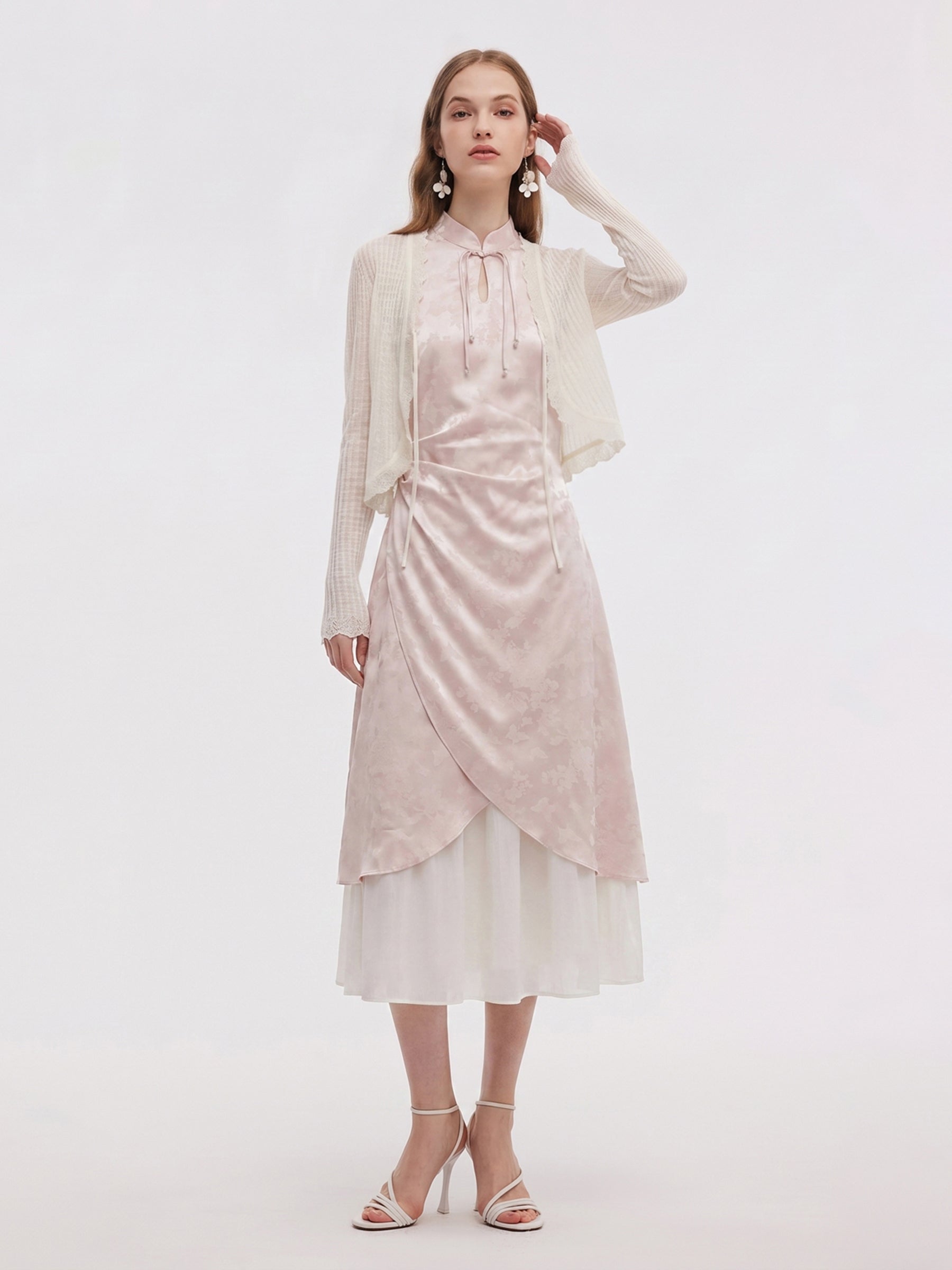 Jacquard Qipao Dress